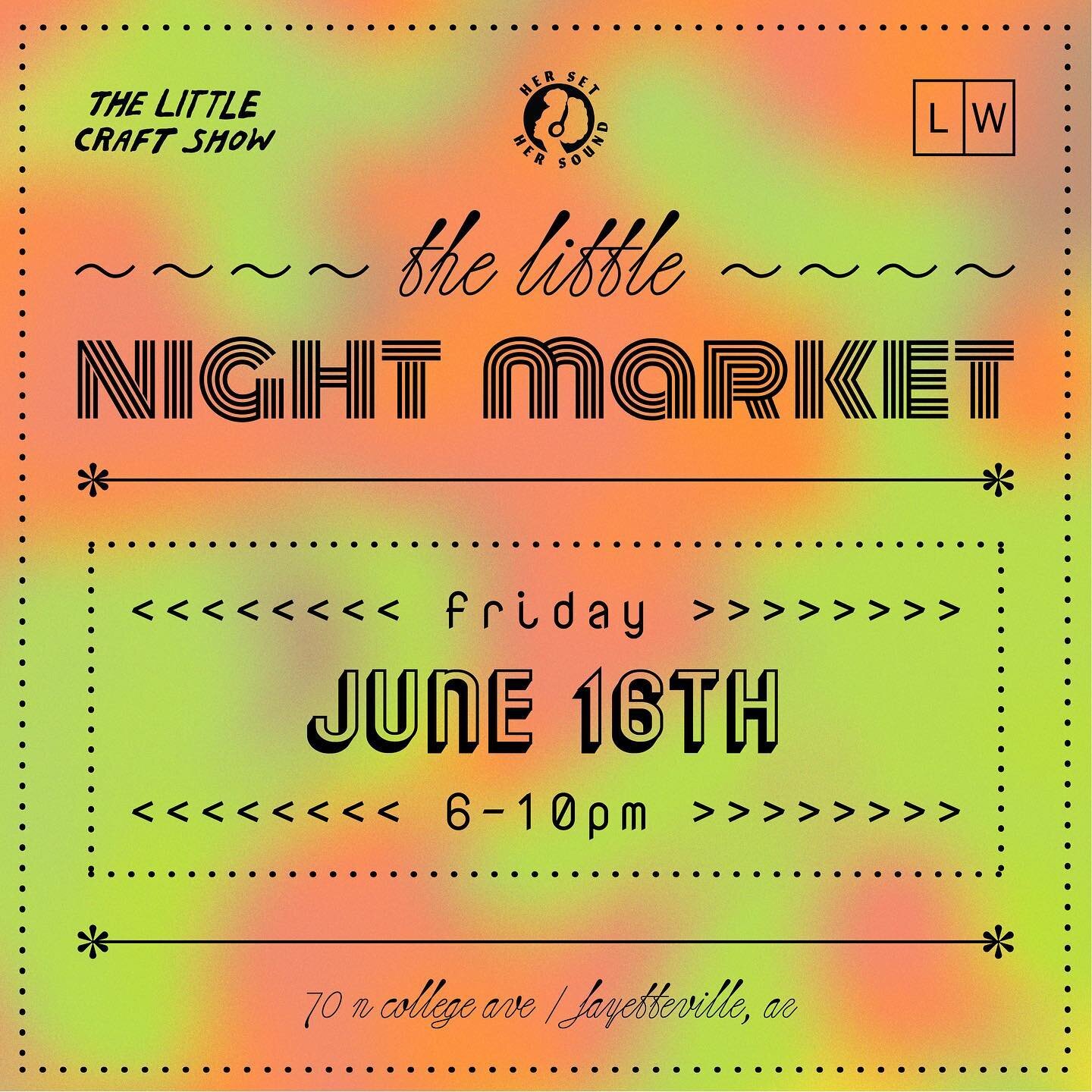 Next month! We&rsquo;re teaming up with @likewise.community and @herset.hersound for an after-hours shopping + music experience 🌙

Save the date for June 16th, 6-10pm at Likewise! 40+ makers, music, food, drinks, and more ✨