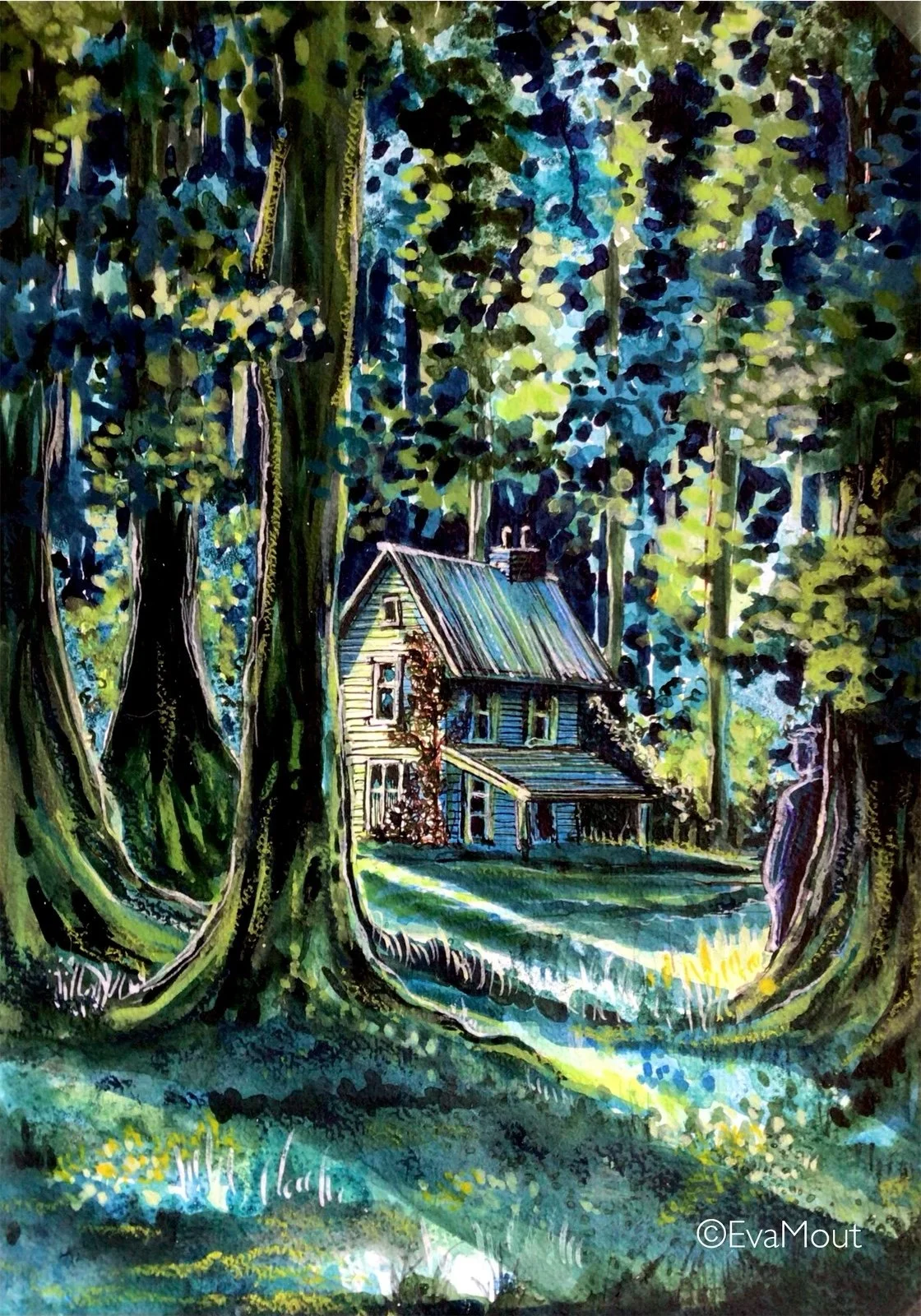 ‘The Return’, ink on paper, A4, €380