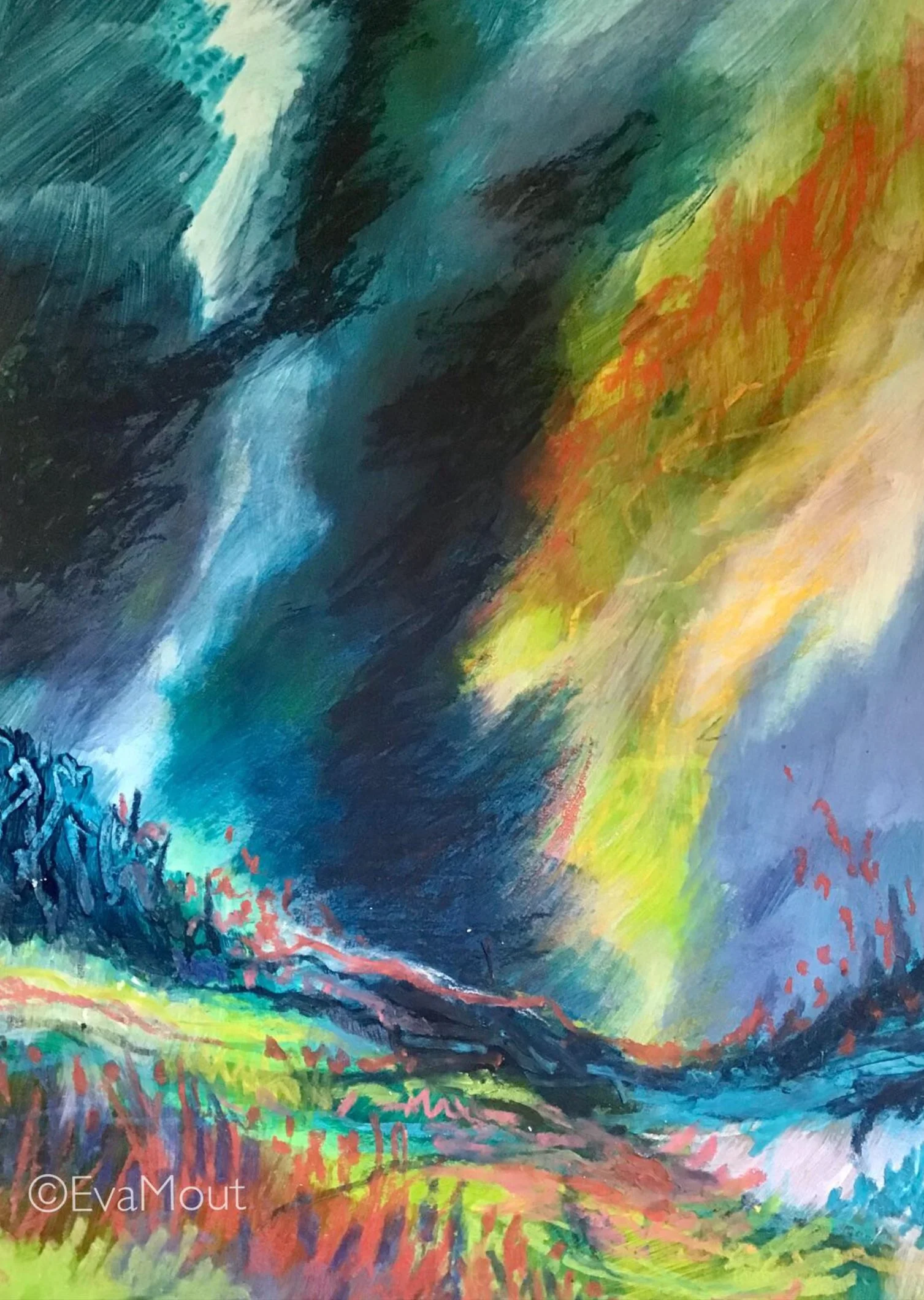 ‘Energy Burst’, ink on paper, A4, €320