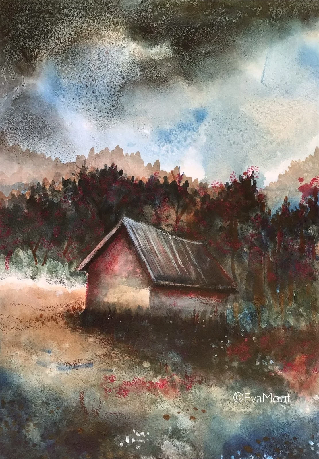 ‘Barn’, ink on paper, A4, €270