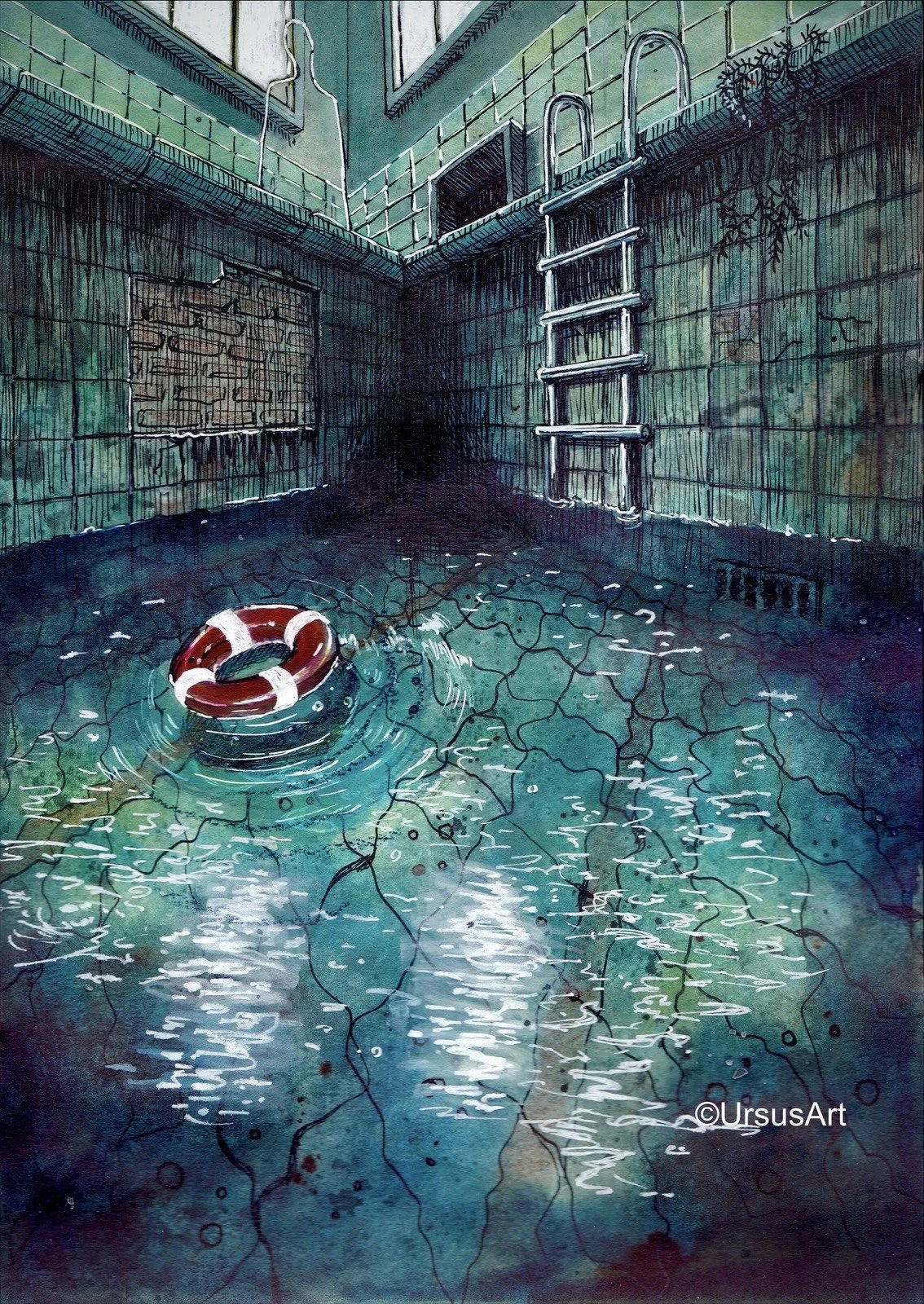 ''The Man Who Wasn't', ink on paper, A4, €360