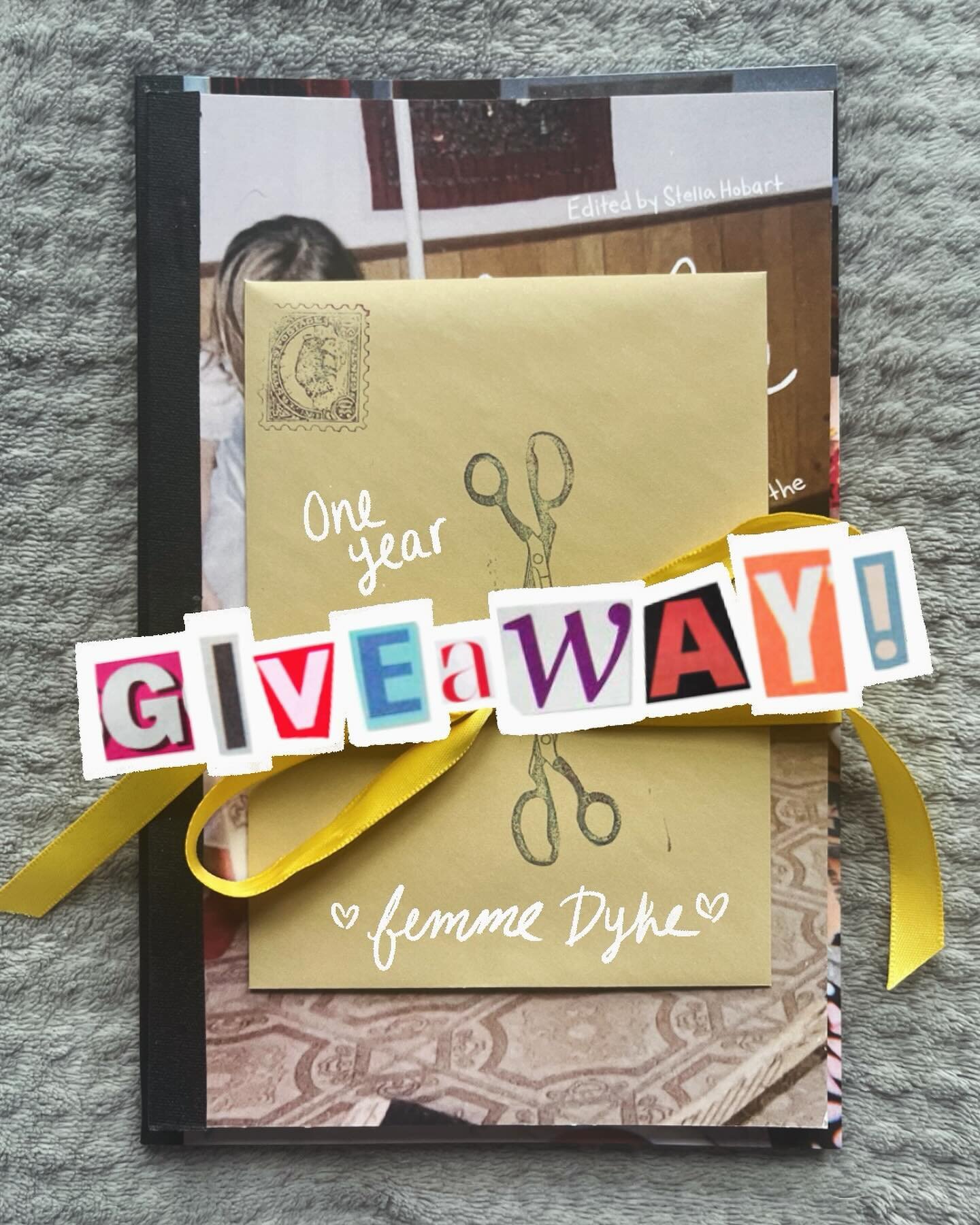 Hey guys! With the one year anniversary of the release of Femme Dyke Zine a week away, I thought i&rsquo;d do something fun to celebrate! I&rsquo;m doing a little giveaway of Femme Dyke (the last available copy i may add), Diary of a Dyke, the Lesbia