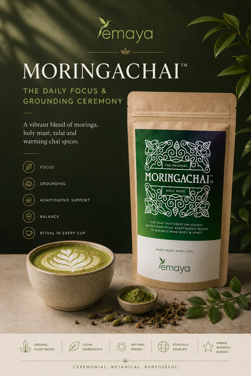 MoringaChai™ Holy Maté