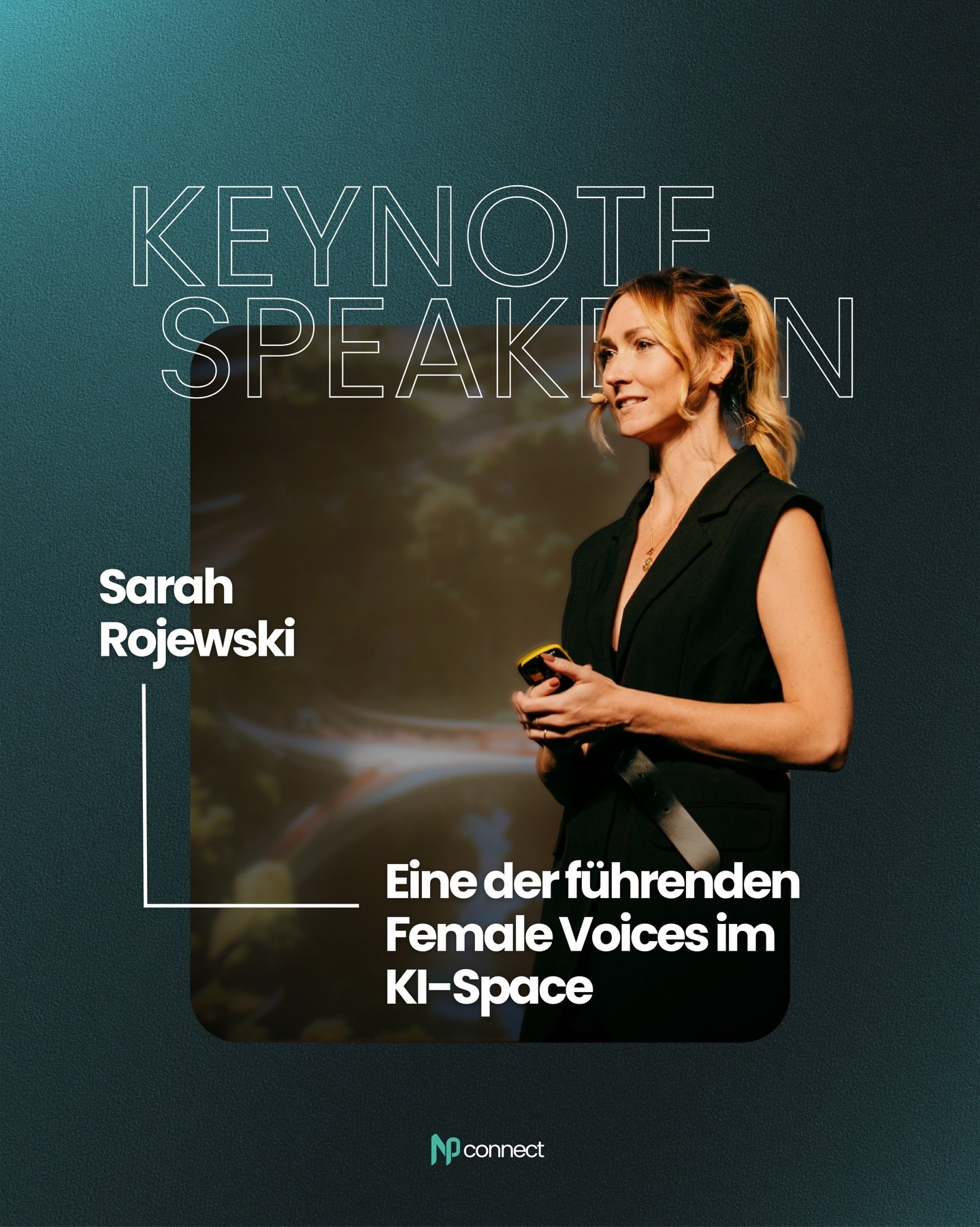 Sie war eines der Highlights 2025. Jetzt ist sie zur&uuml;ck 🚀
@sarah_rojewski auf der Neulandpro Connect 2026.

Ihre Keynote:
&nbsp;&bdquo;The Next Human Economy: Wettbewerbsf&auml;higkeit, wenn KI die Regeln neu schreibt&ldquo;
Sie gibt uns einen 