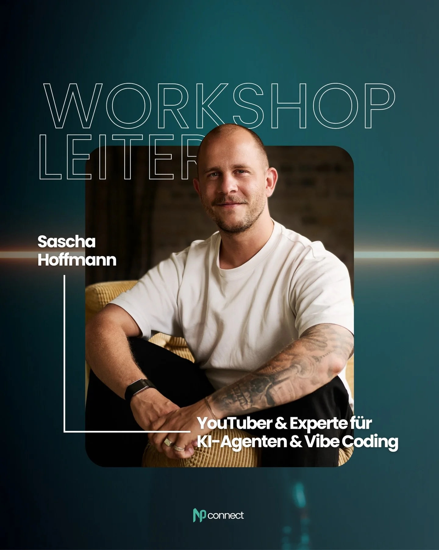 Ganz ehrlich? Das wird einer dieser Workshops, bei denen viele erst wirklich verstehen, was gerade m&ouml;glich ist.

Wir freuen uns riesig, @saschthetasch bei der Connect dabei zu haben. 🔥

Er ist einer von denen, die sich l&auml;ngst ihre eigenen 
