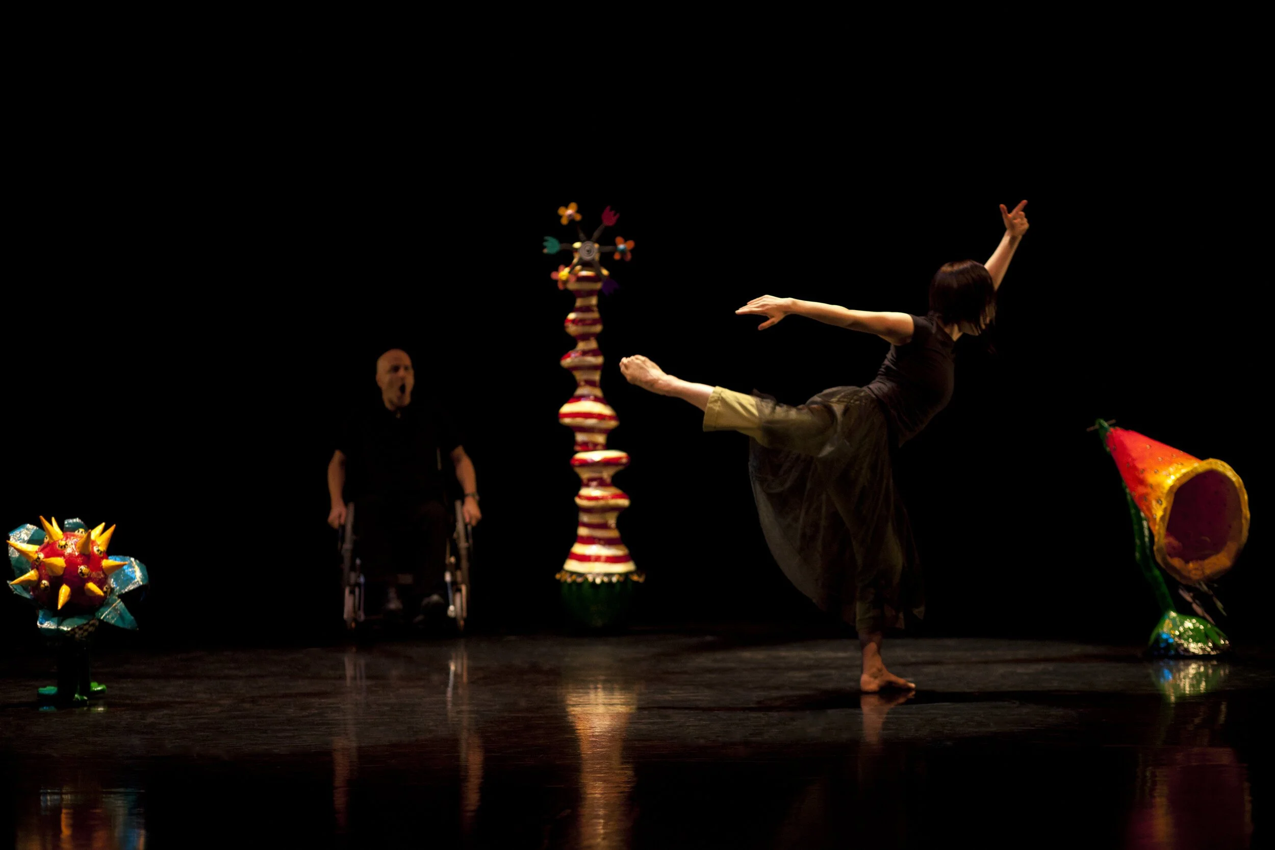 Photo of Mark Brose and Sahara Morimoto by John Lauener