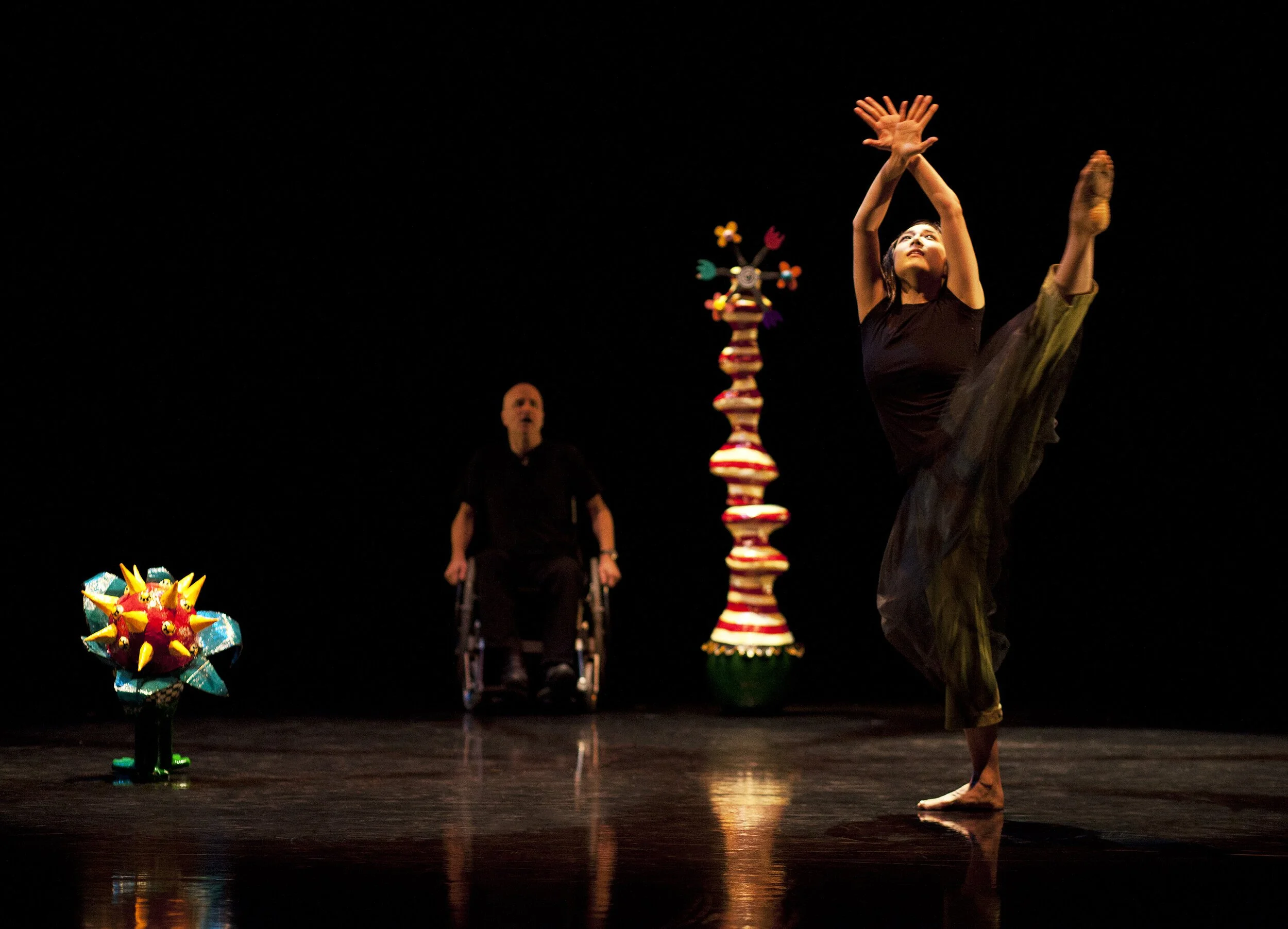 Photo of Mark Brose and Sahara Morimoto by John Lauener