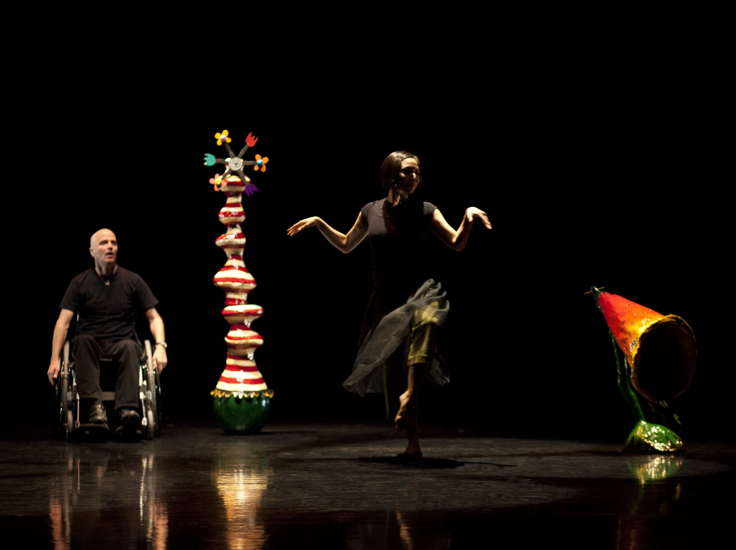 Photo of Mark Brose and Sahara Morimoto by John Lauener