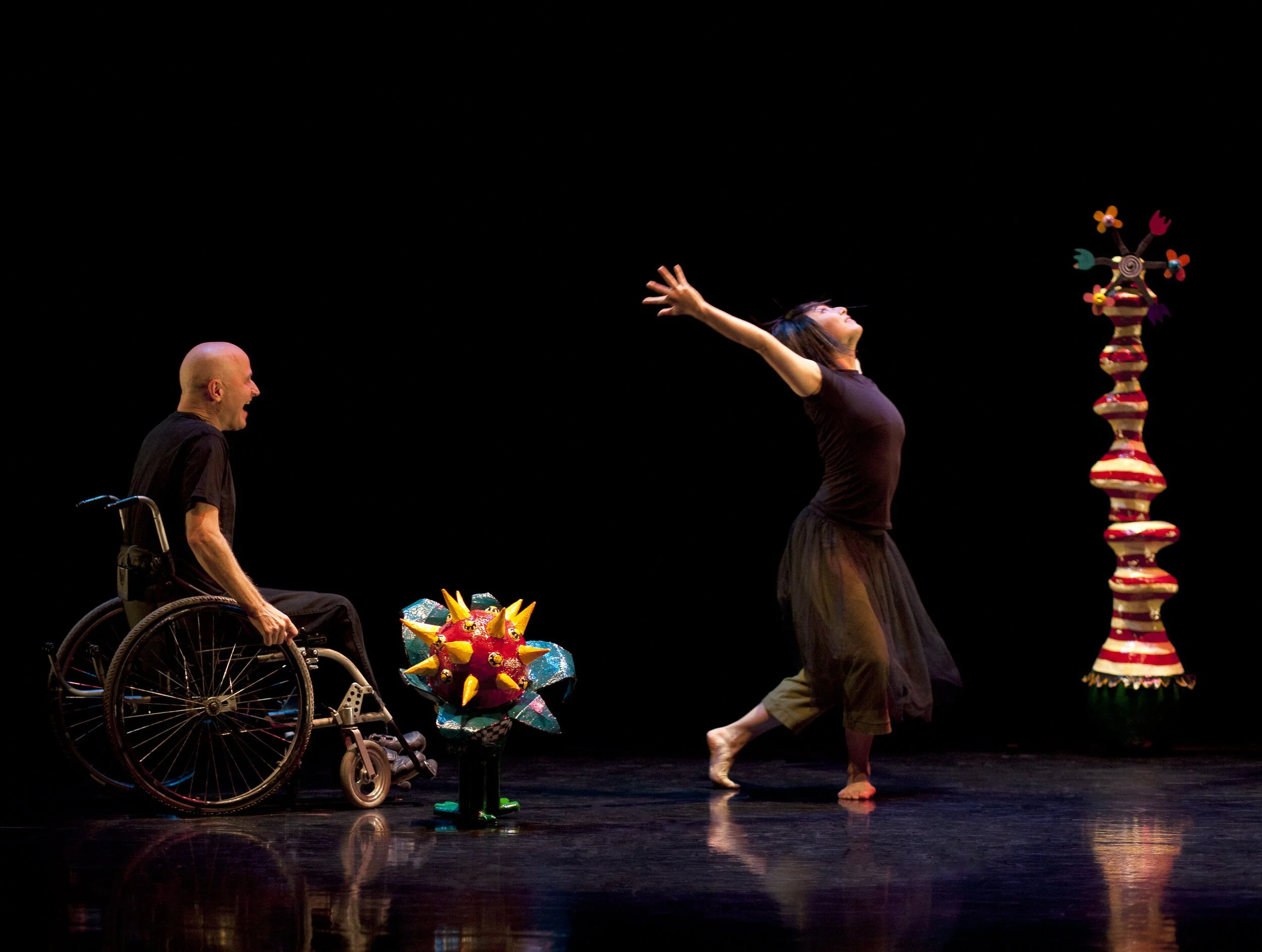 Photo of Mark Brose and Sahara Morimoto by John Lauener