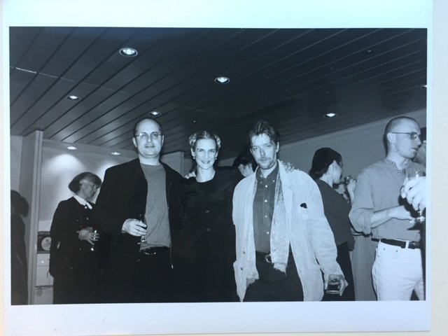 Photo of James Kudelka, Peggy Baker, and Jukka-Pekka Saraste from the TSO Archives