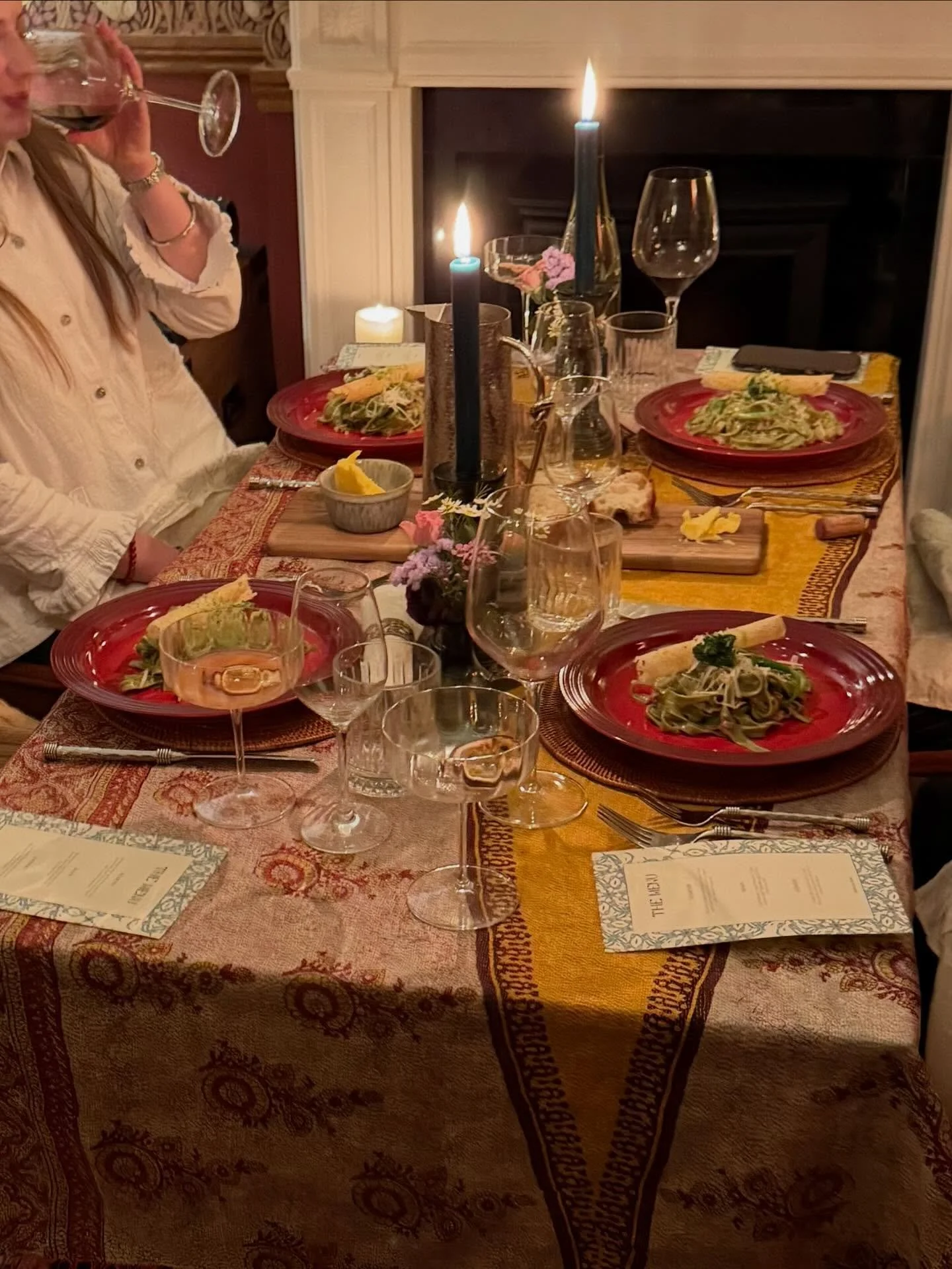 A special private dining evening hosted at The Old George. Food was amazing, planned and prepared by @keisha__farley