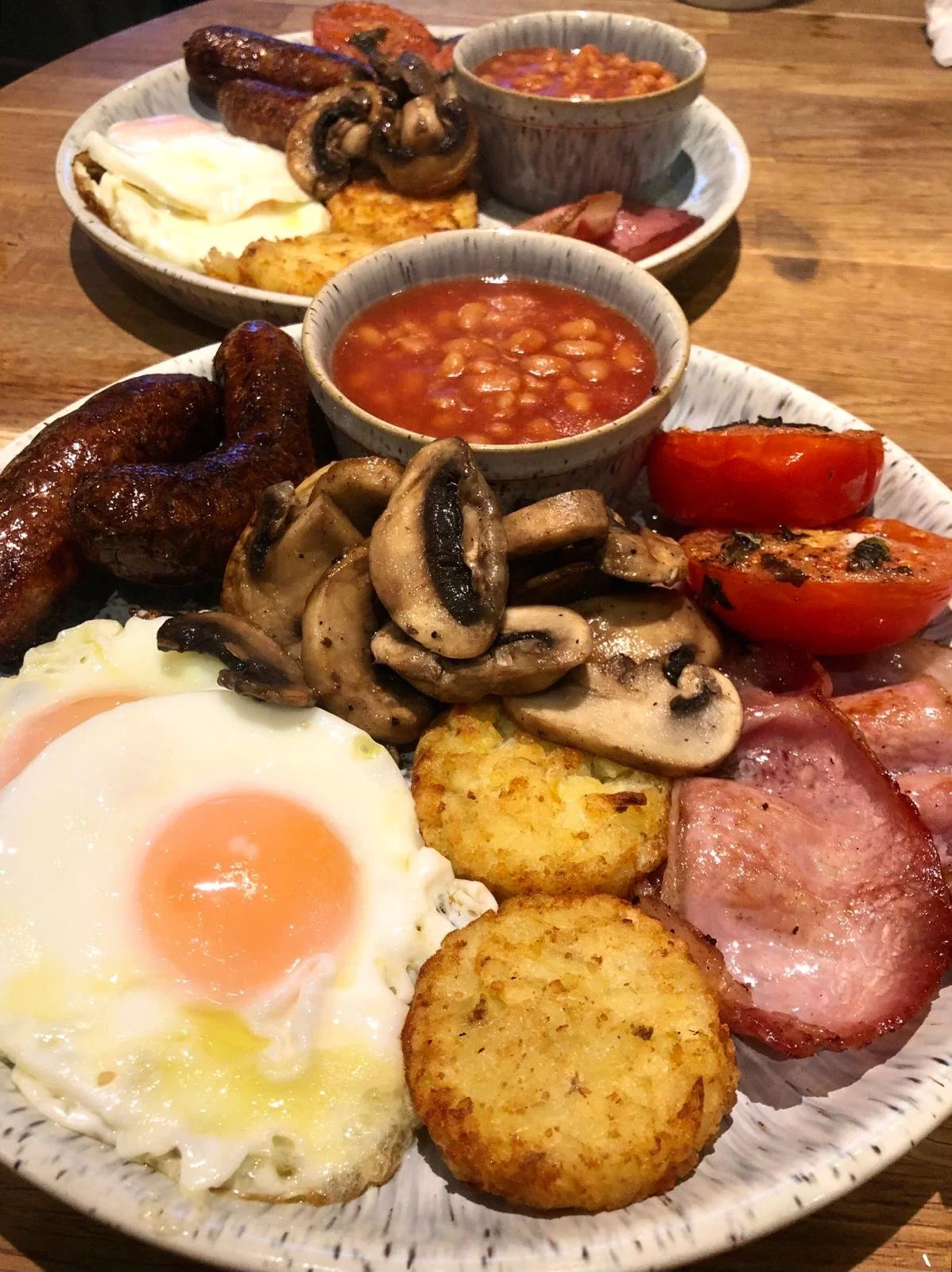 Dorset local full English breakfast