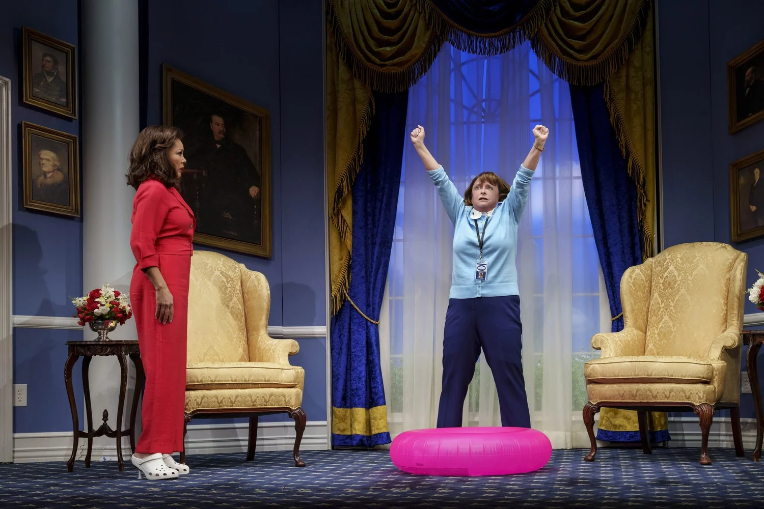 Vanessa Williams and Rachel Dratch in POTUS