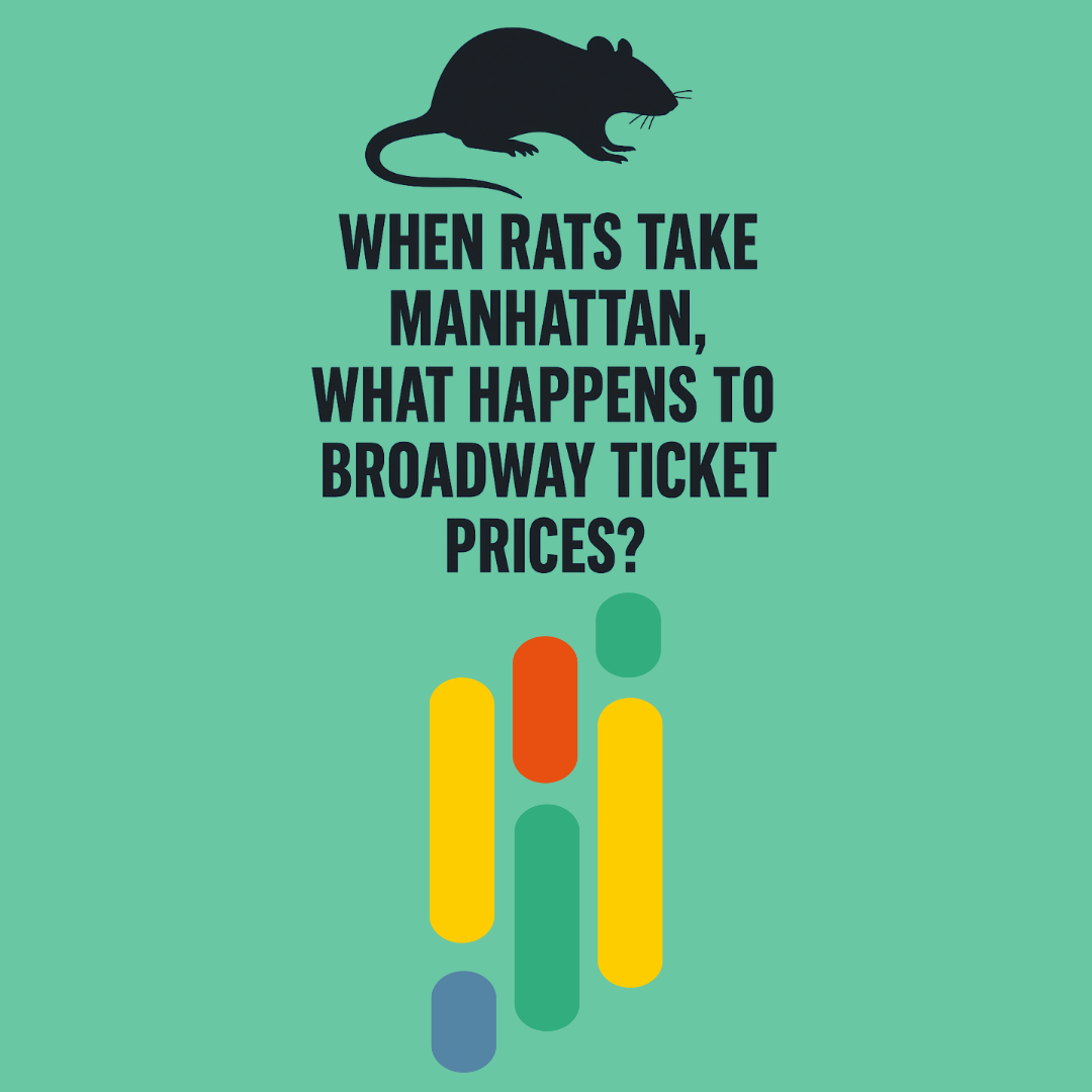 When Rats Take Manhattan, What Happens to Broadway Ticket Prices?