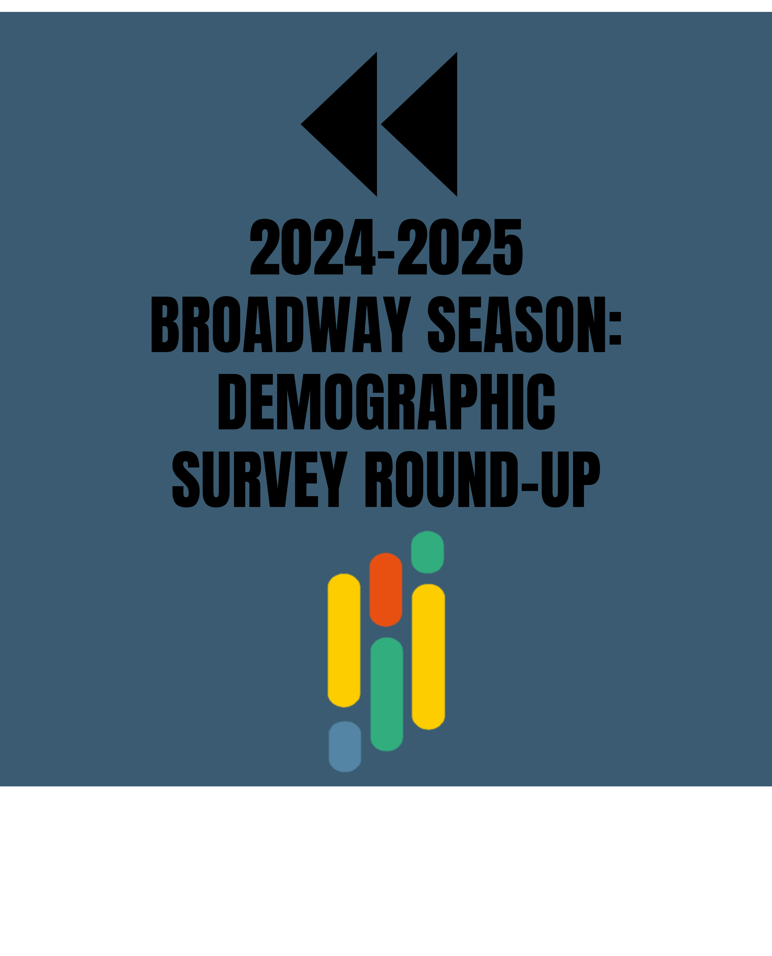 2024-2025 Broadway Season: Demographic Survey Round-Up