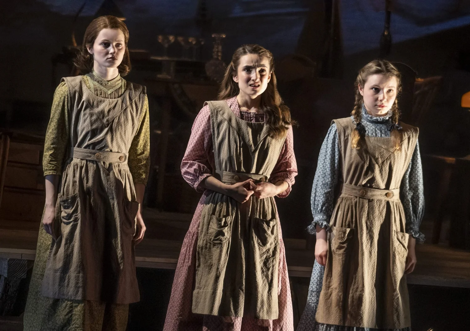 Ashlyn Maddox, Sophia Manicone and Emily Rose DeMartino in Parade