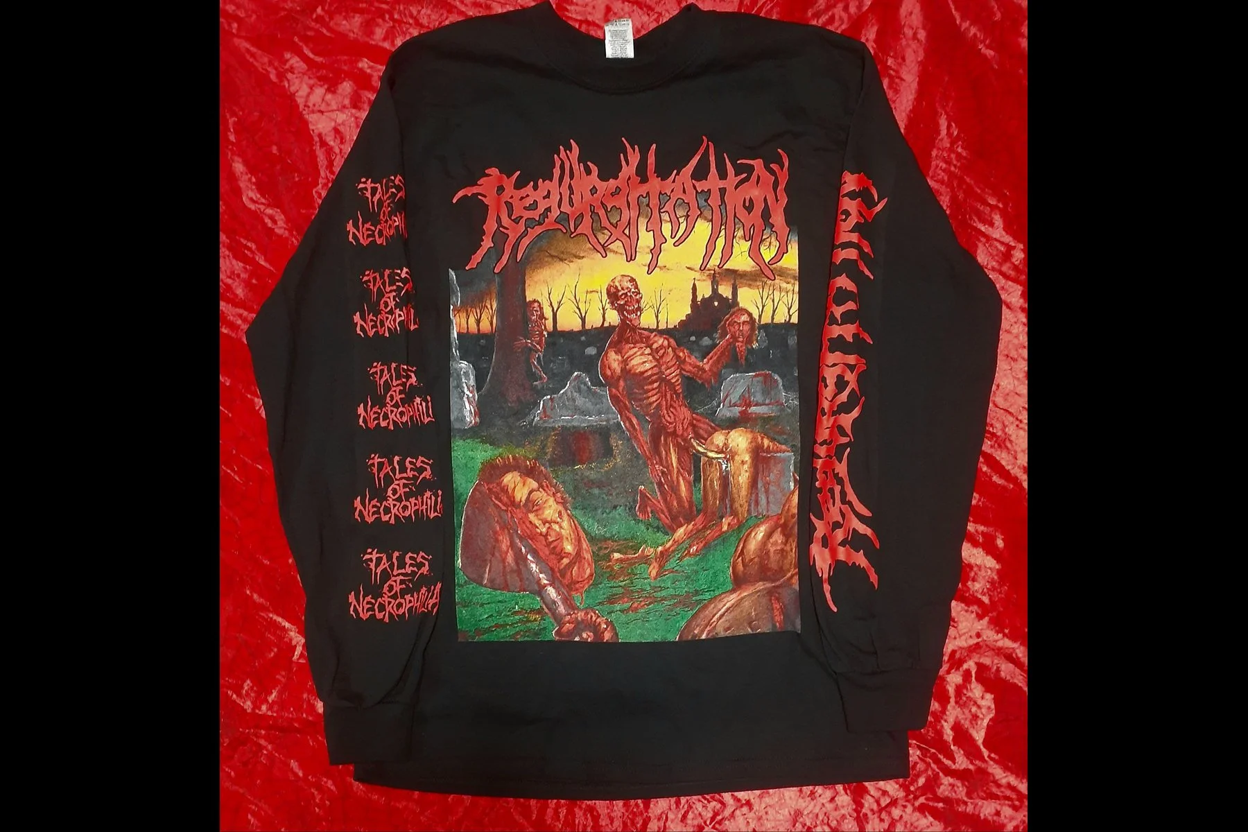 REGURGITATION  "TALES OF NECROPHILIA" LONGSLEEVE