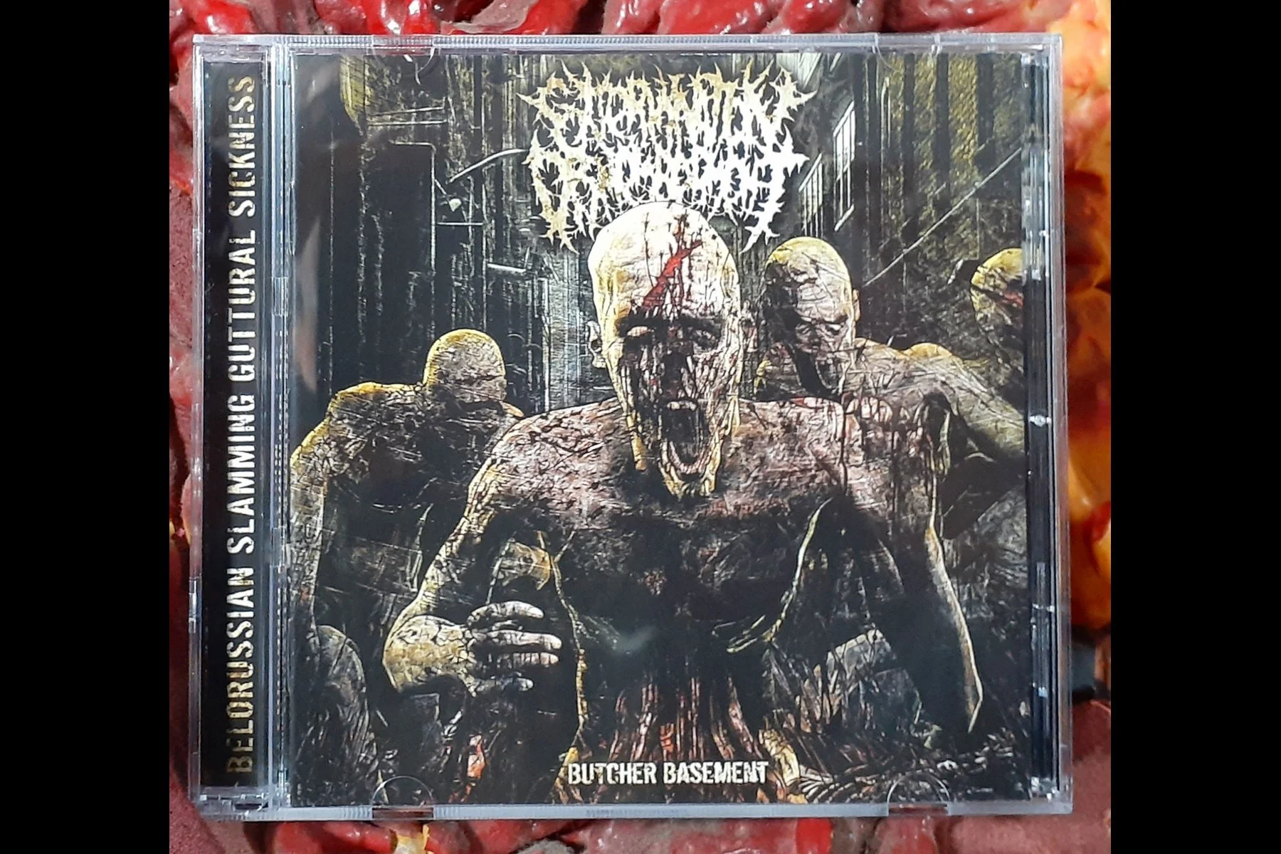 EXTERMINATION DISMEMBERMENT - Butcher Basement CD w/pit art