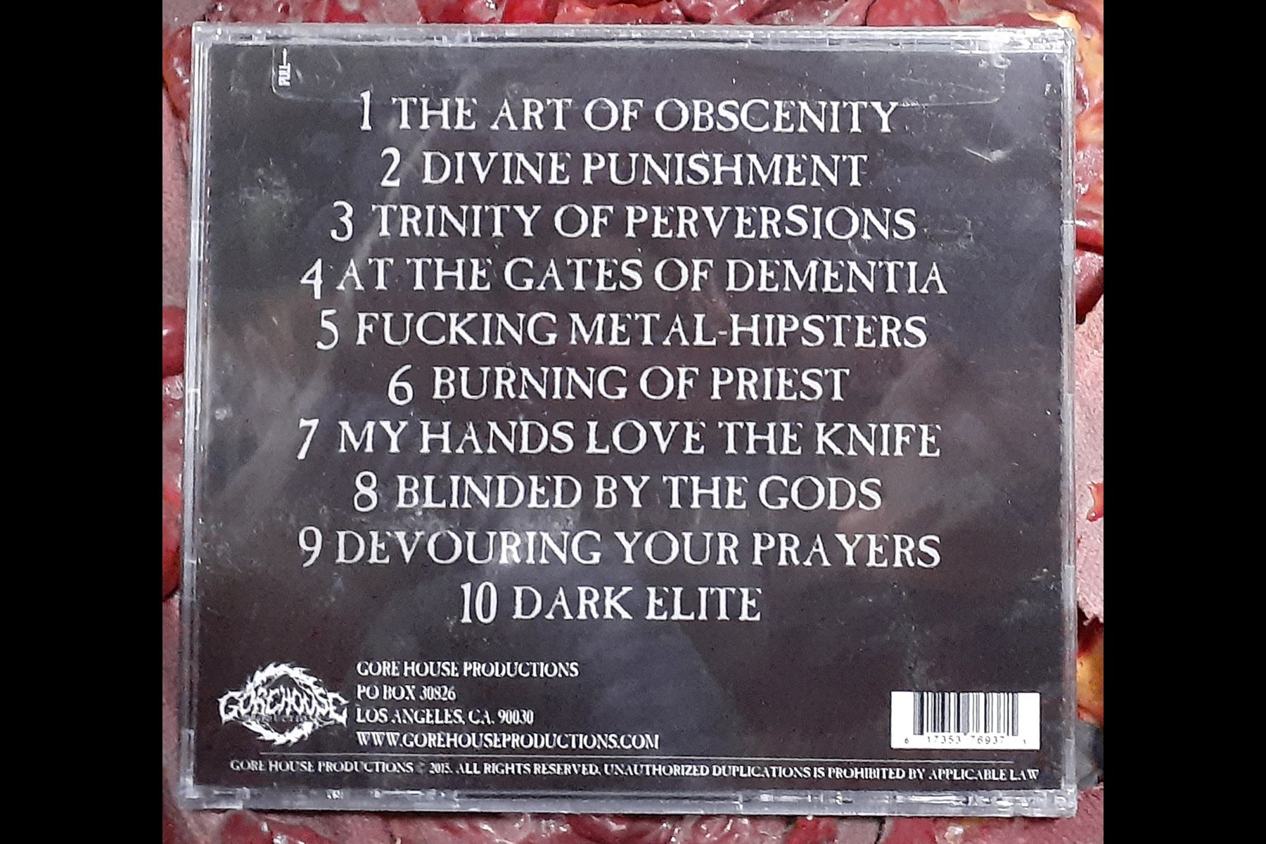 SUPPURATION - Devouring Your Prayers CD BACK.jpg
