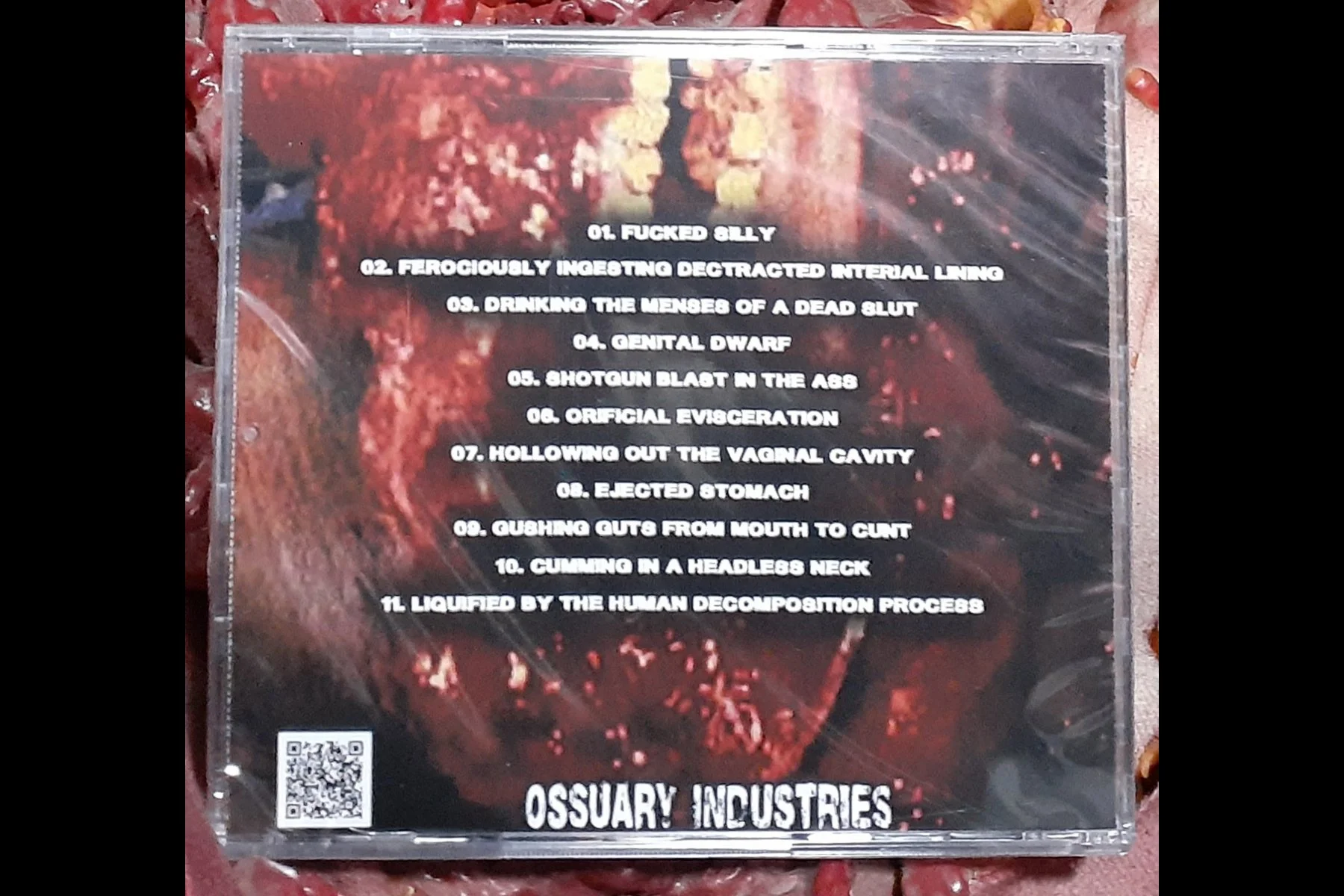 ARTERY ERUPTION - Spewage CD BACK .jpg