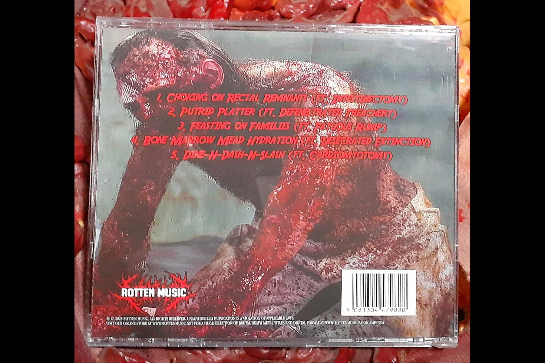 BITTER DISDAIN - Visceral Gluttony MCD BACK.jpg
