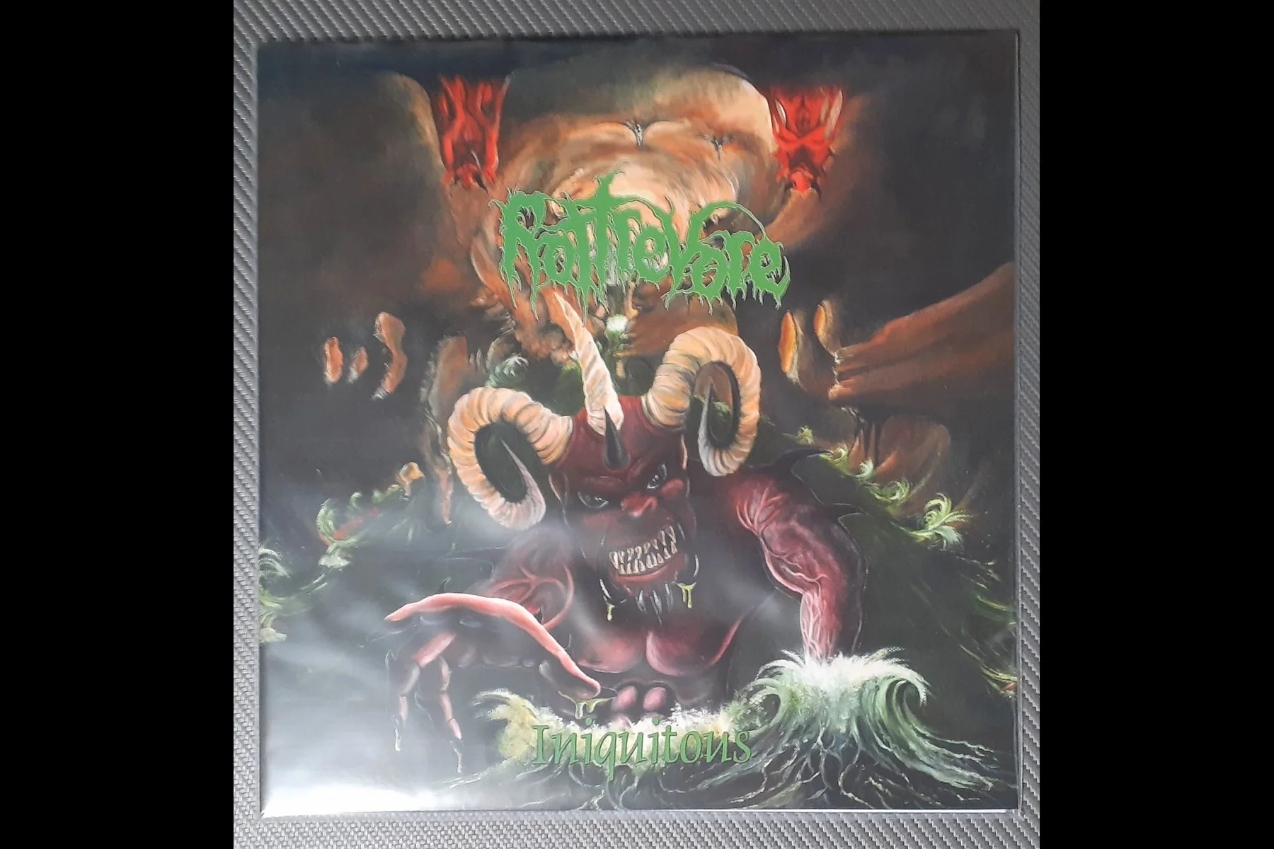 ROTTREVORE - Iniquitous 12" vinyl LP LTD 250