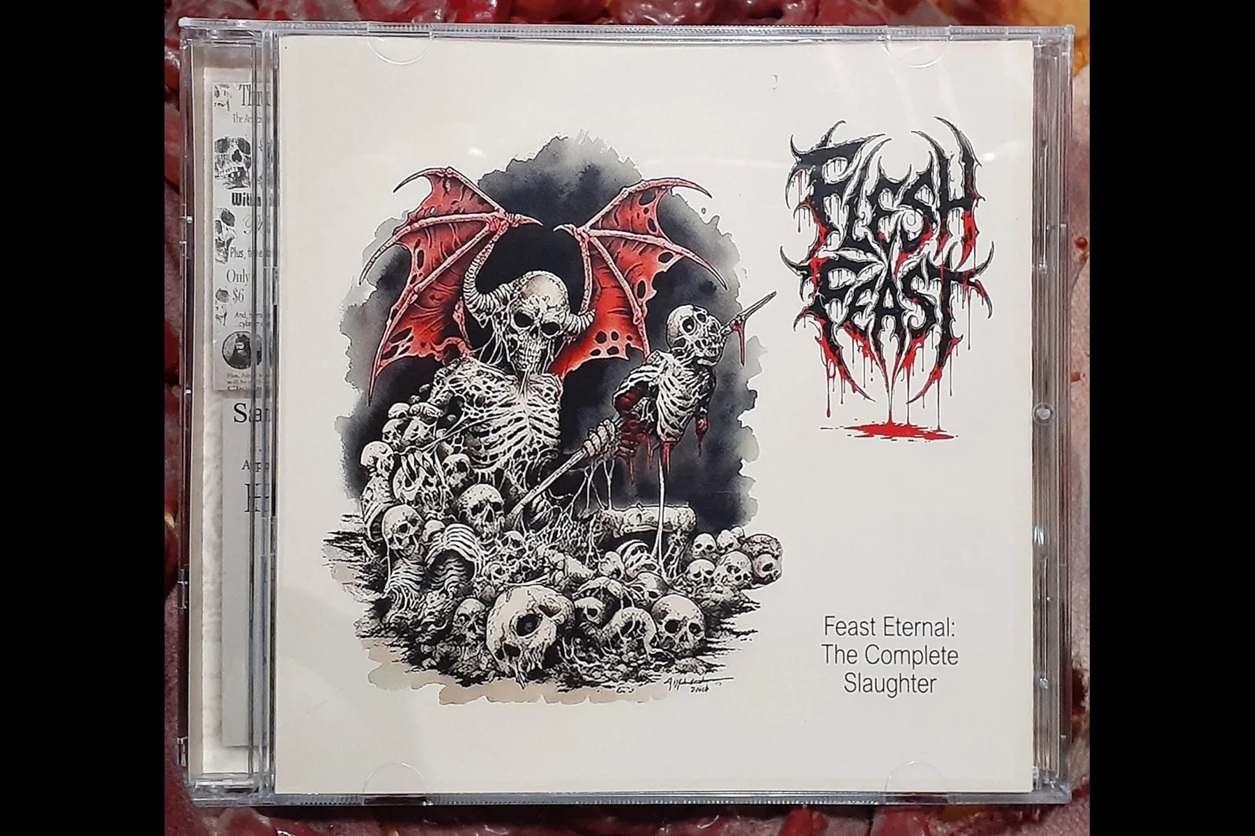 FLESH FEAST - The Complete Slaughter CD (First CD + all Demo's)
