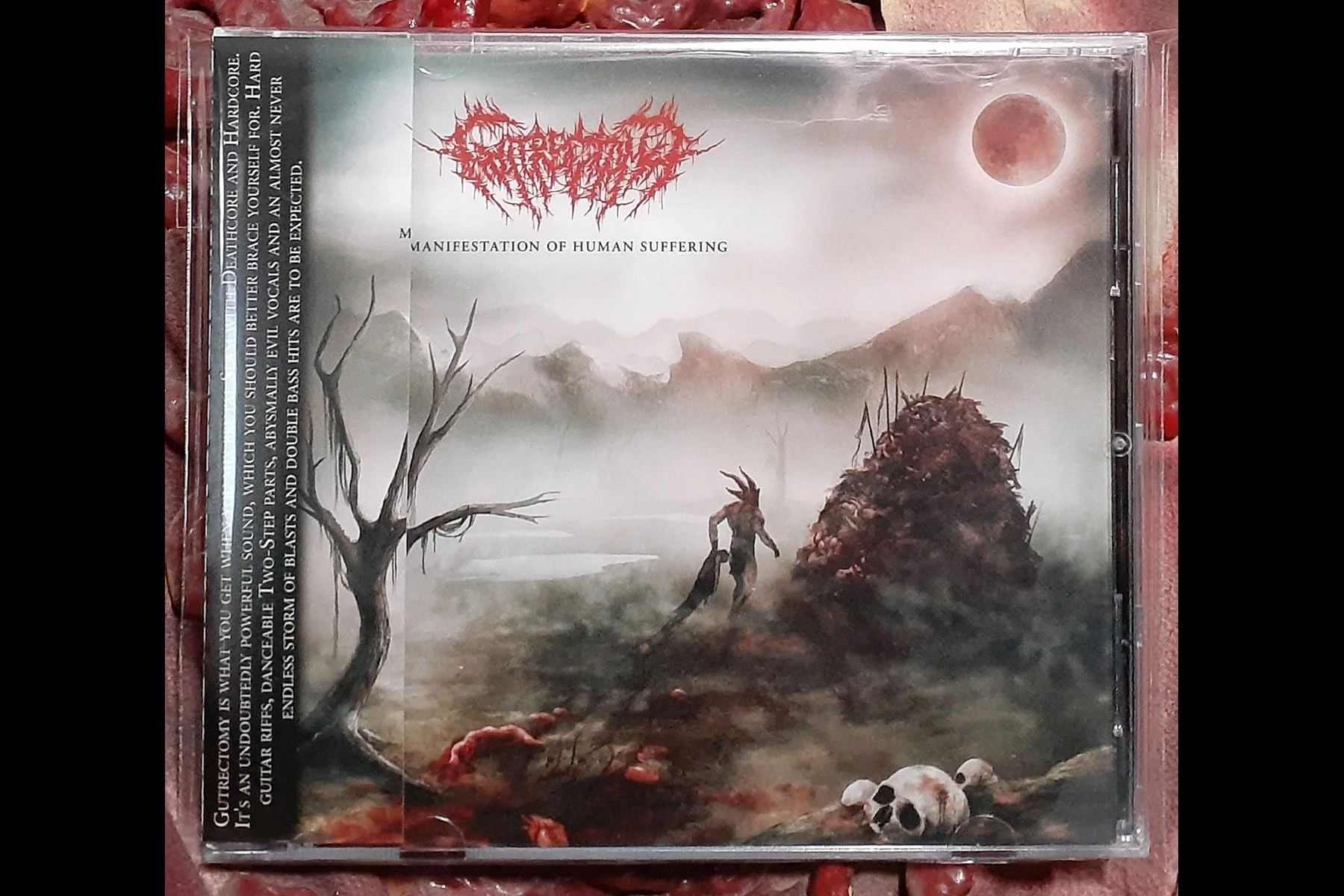GUTRECTOMY - Manifestation Of Human Suffering CD W/OBI STRIP