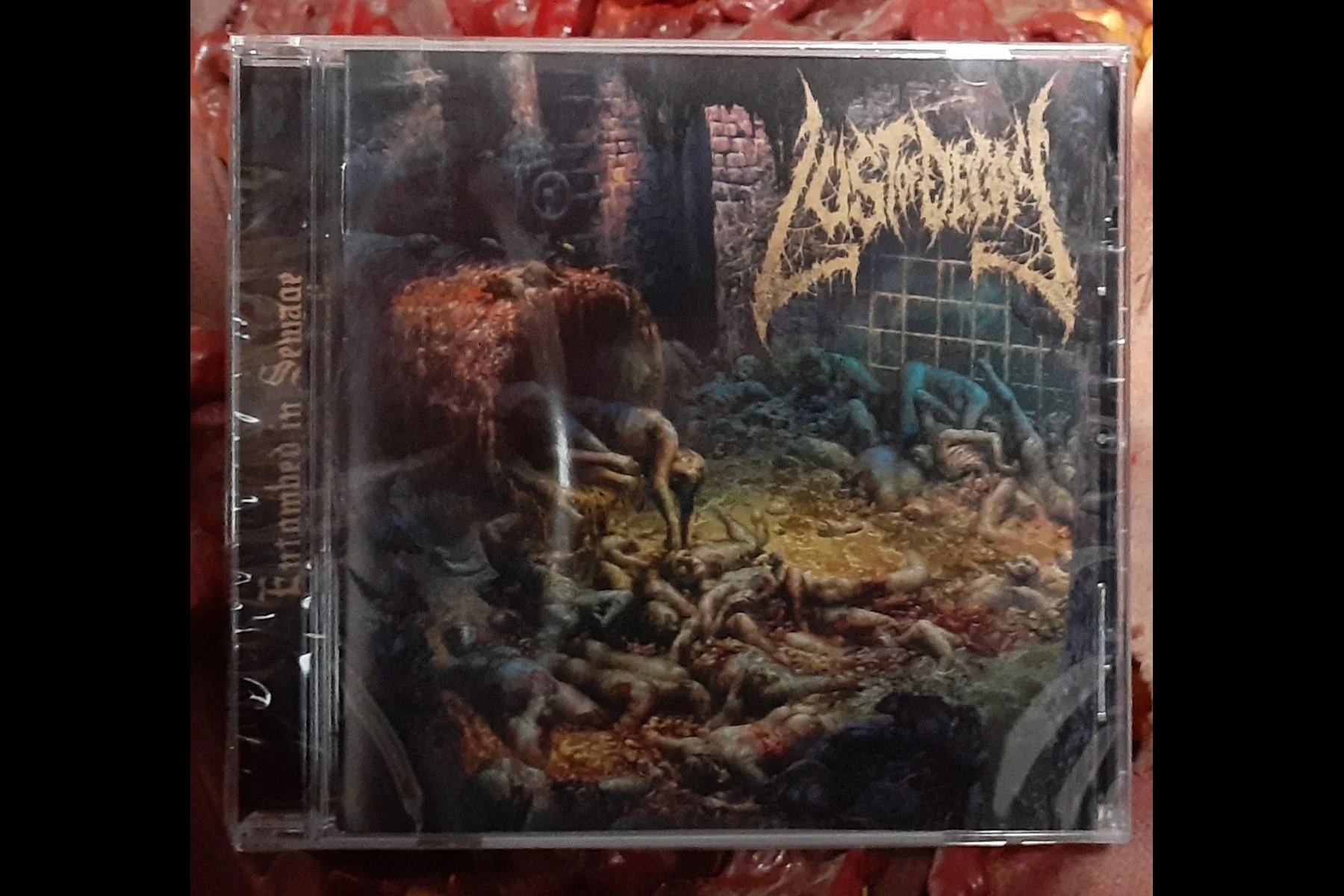 LUST OF DECAY - Entombed in Sewage CD