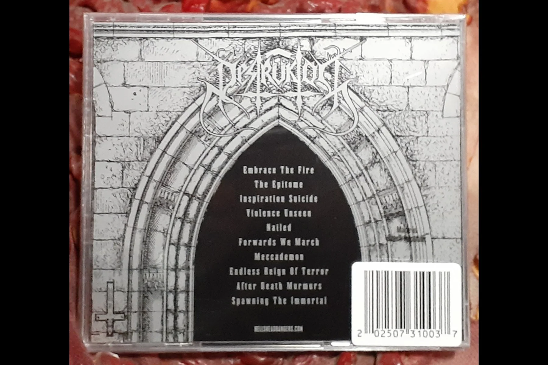 DESTRUKTOR - Nailed CD BACK.jpg