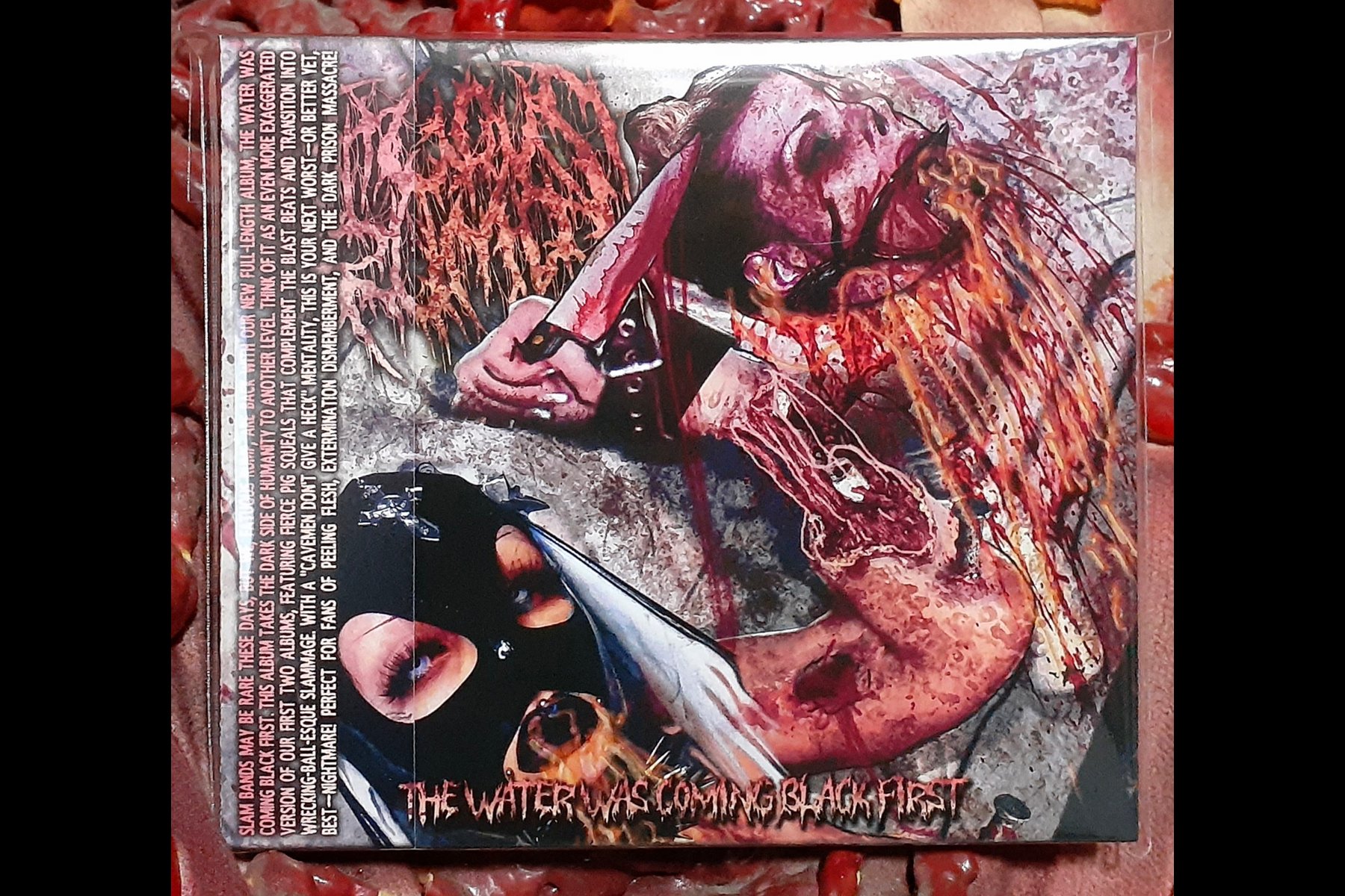 FATUOUS RUMP - The Water Was Coming Black First CD W/SLIPCOVER/OBI STRIP