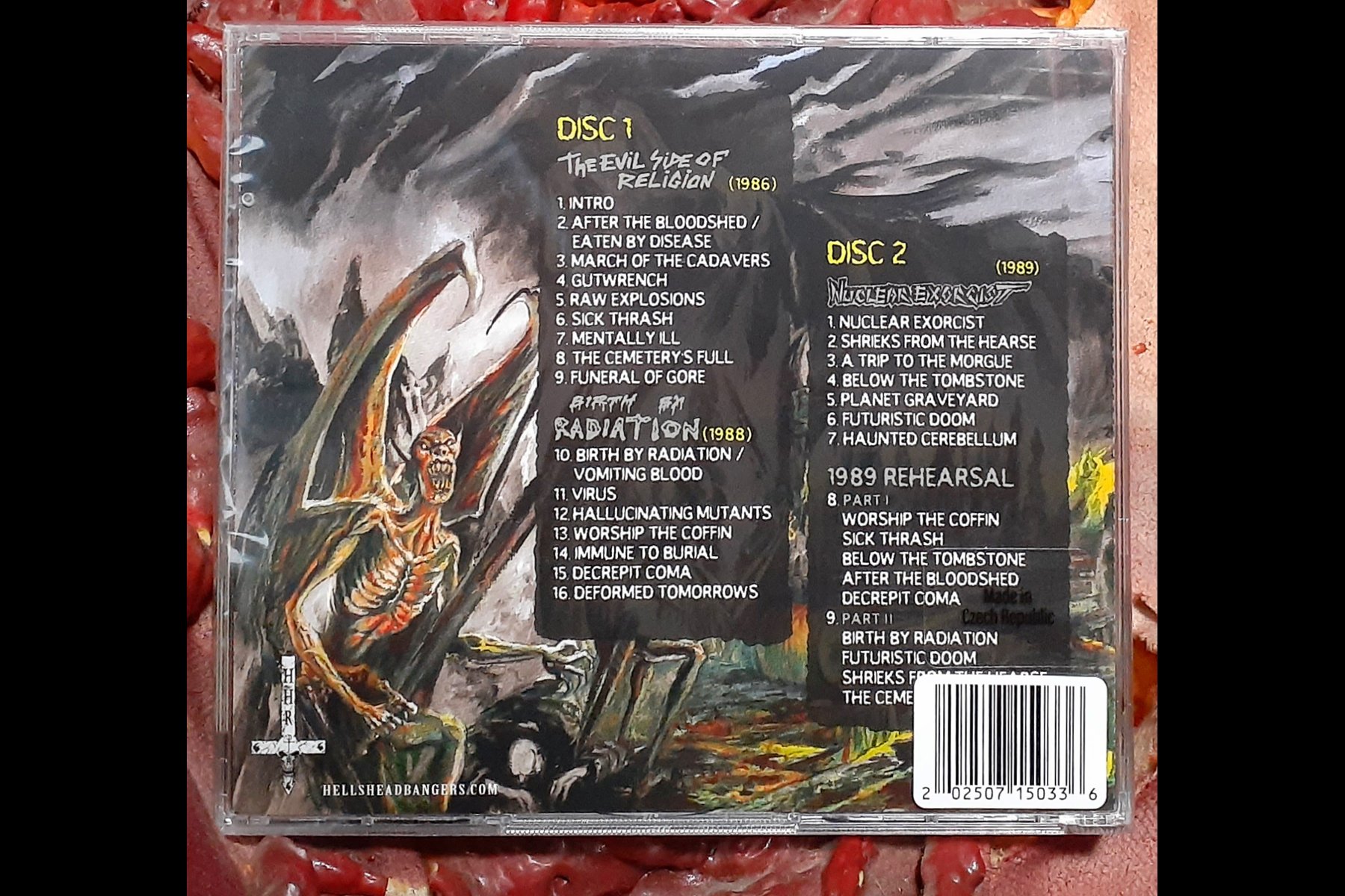 DECEASED - Demos from the Grave DOUBLE CD BACK .jpg