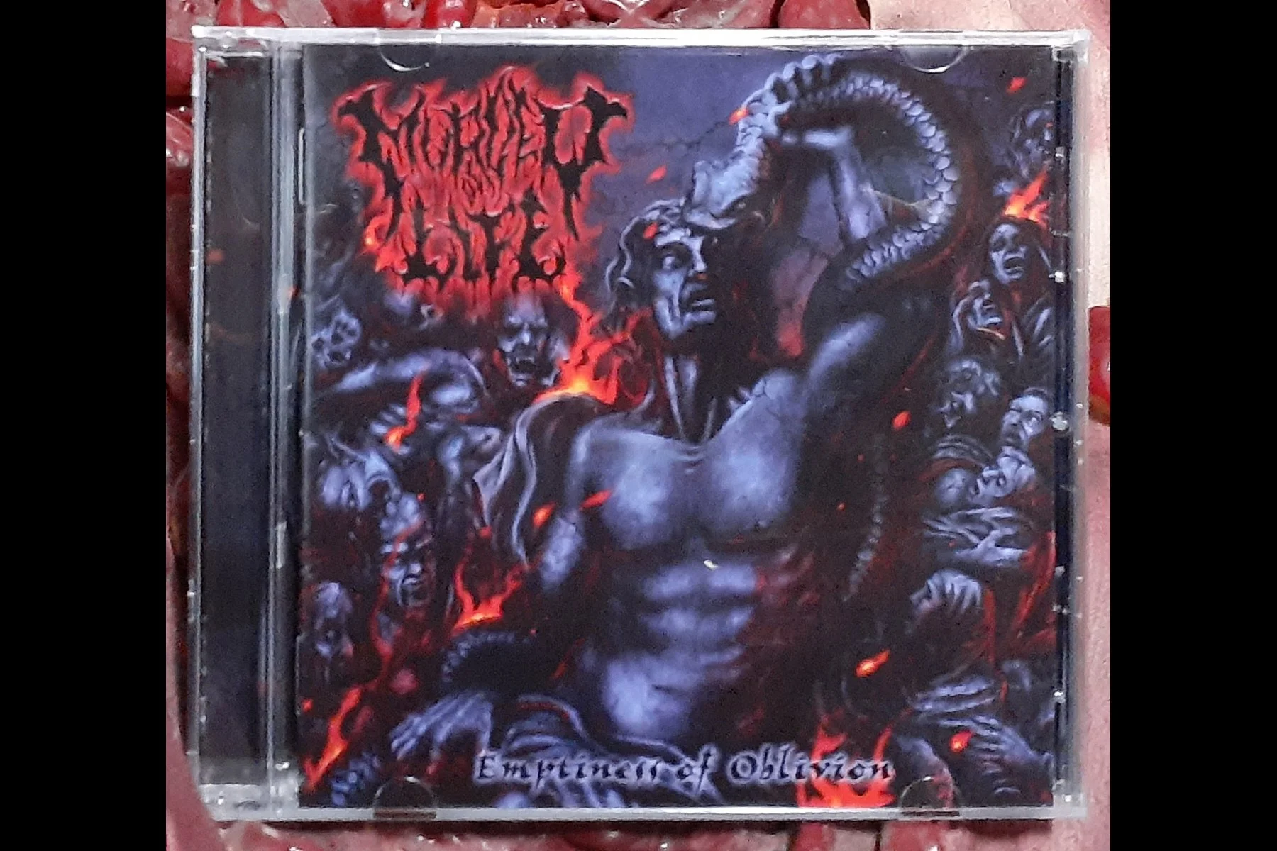 MURDER OF LIFE - Emptiness of Oblivion MCD w/pit art