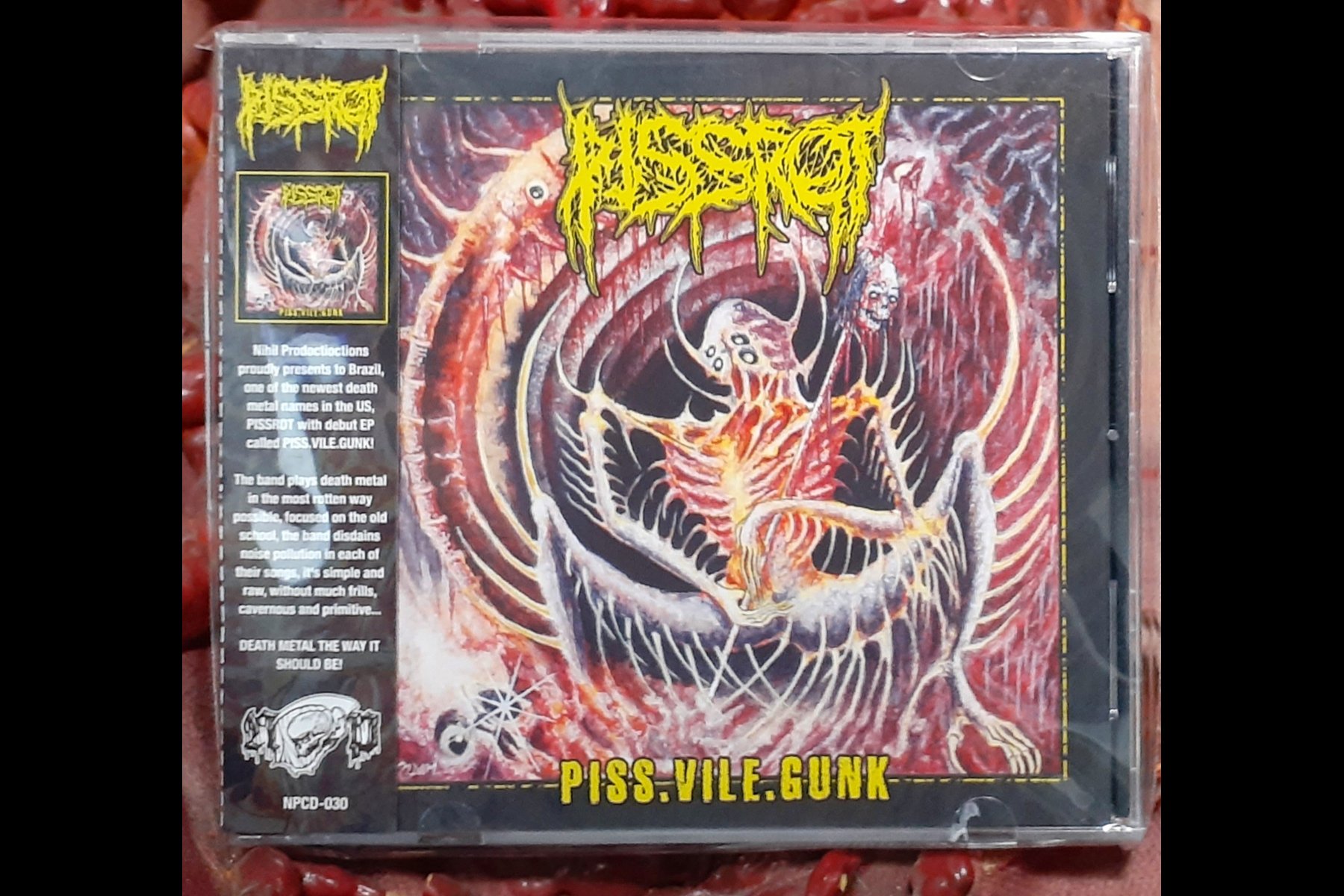 PISSROT - Piss Vile Gunk MCD LTD 500 (brazil press) LTD 500