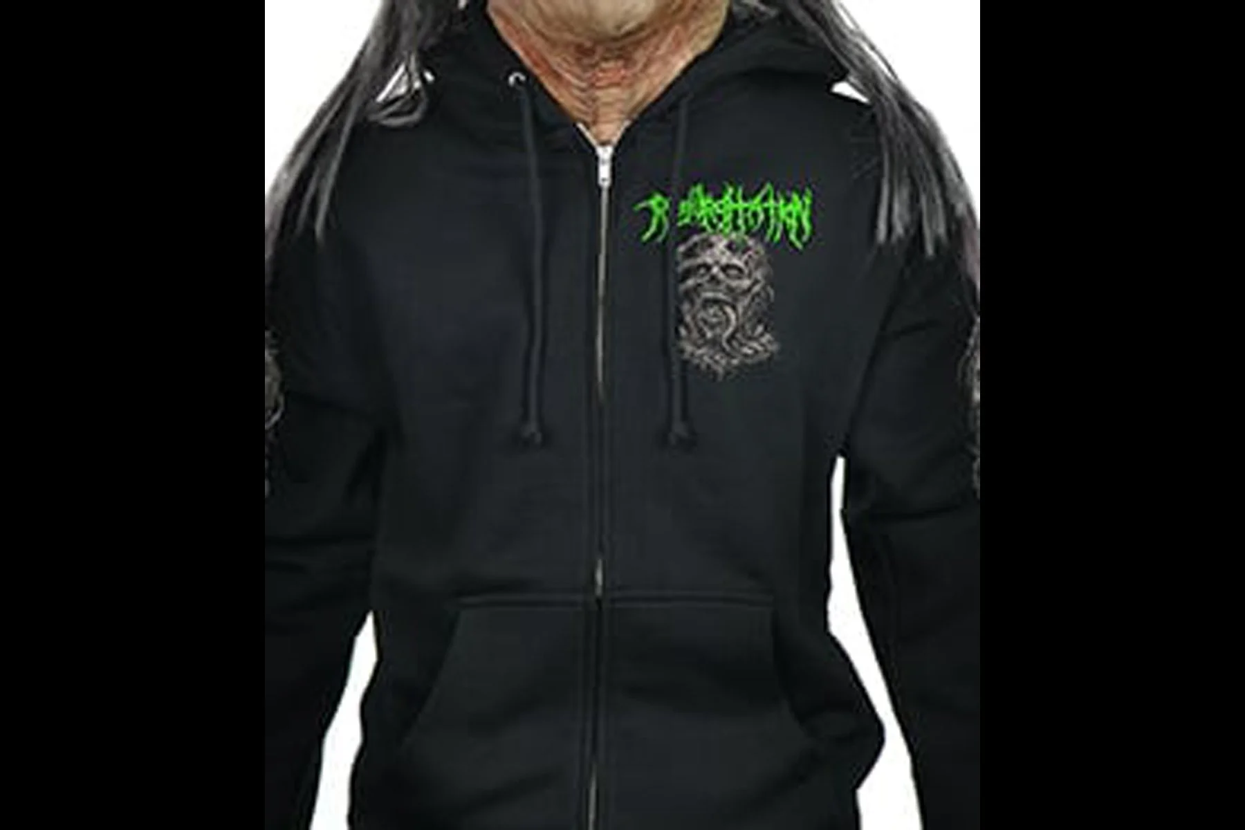 REGURGITATION  "DEAD" ZIP UP HOODIE