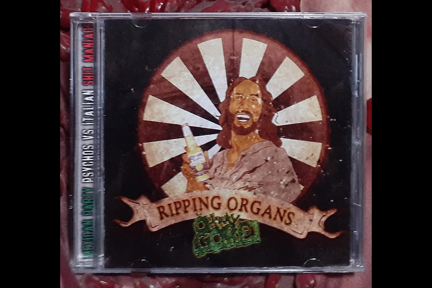 RIPPING ORGANS / MALIGNANT DEFECATION Split CD