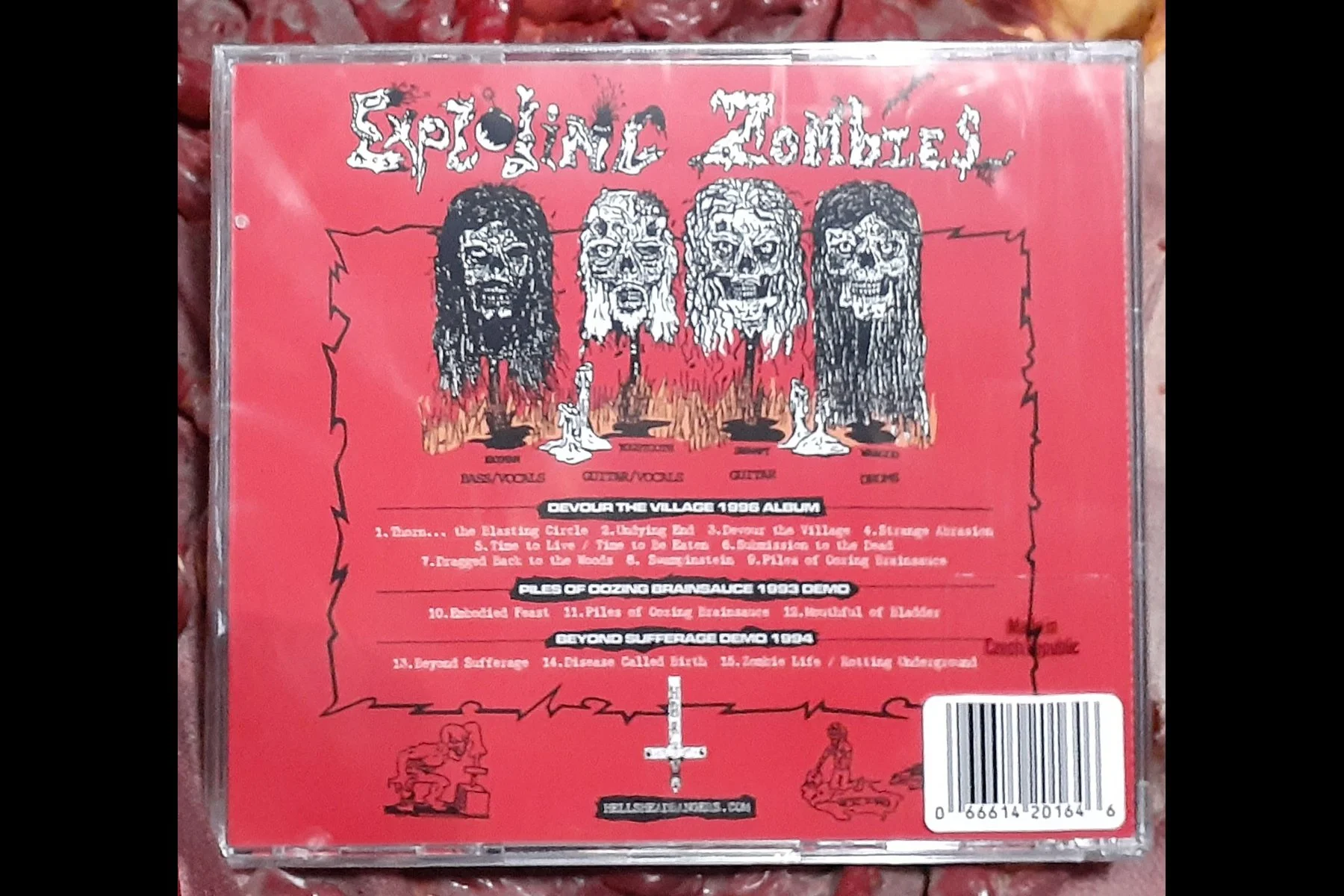 EXPLODING ZOMBIES - Devour The Village CD BACK .jpg