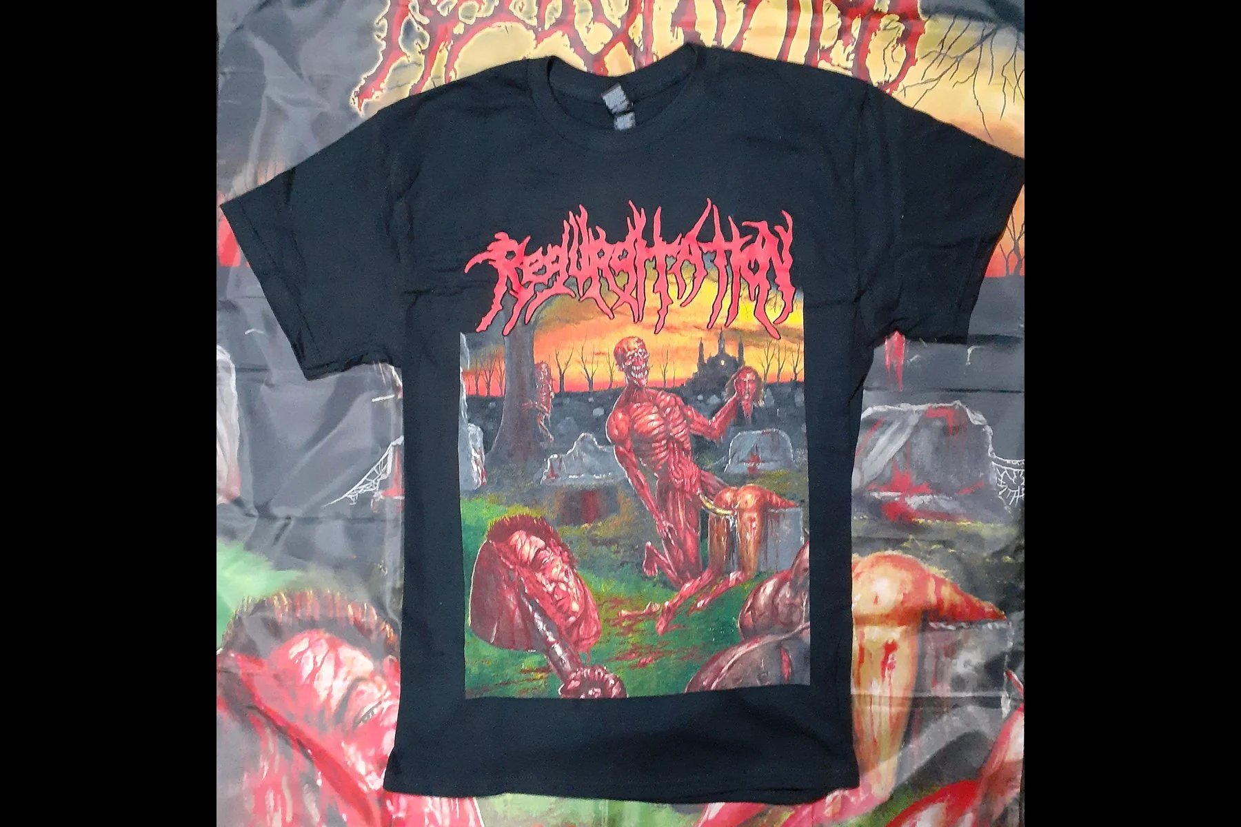 REGURGITATION  "TALES OF NECROPHILIA" T SHIRT