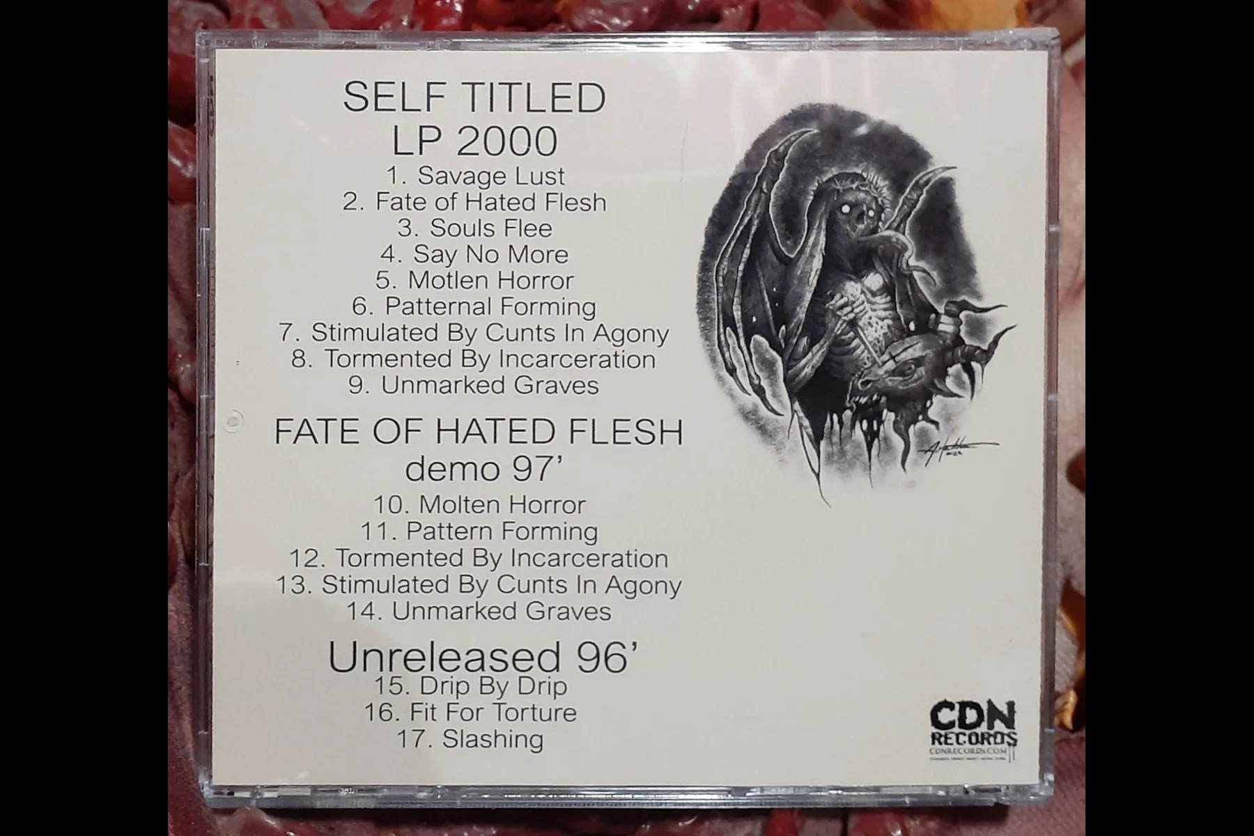 FLESH FEAST - The Complete Slaughter CD BACK.jpg