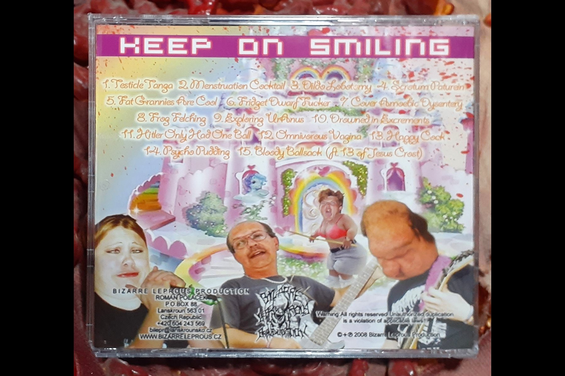 RECTAL SMEGMA - Keep On Smiling CD BACK.jpg
