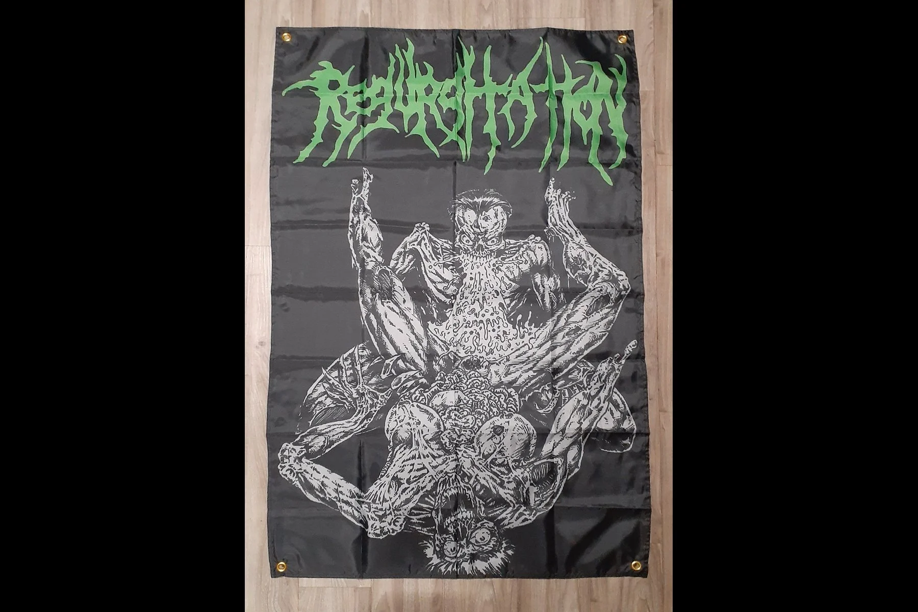 REGURGITATION "Pukecunt" 5x3 FLAG