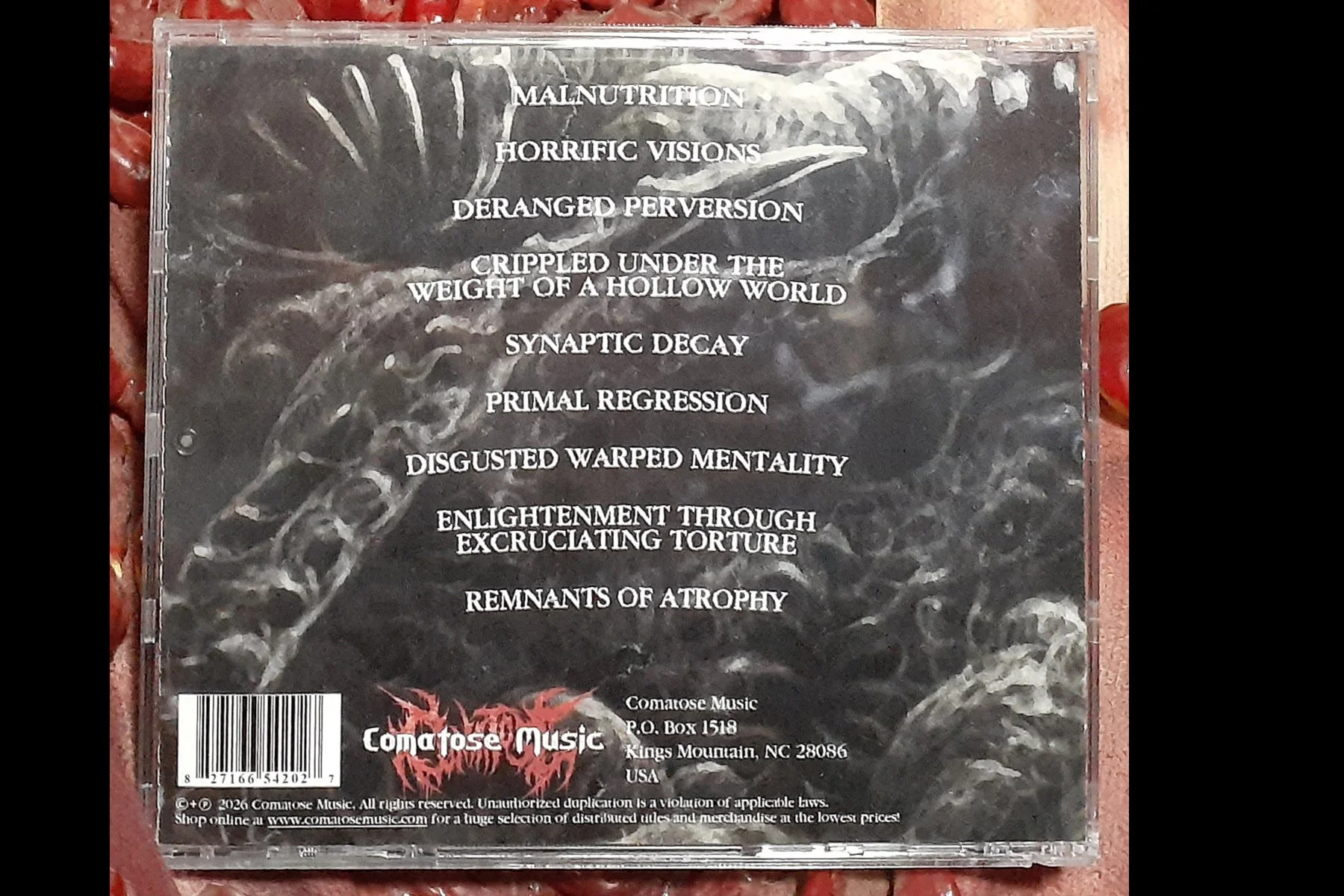HORRIFIC VISIONS - Remnants of Atrophy CD BACK .jpg