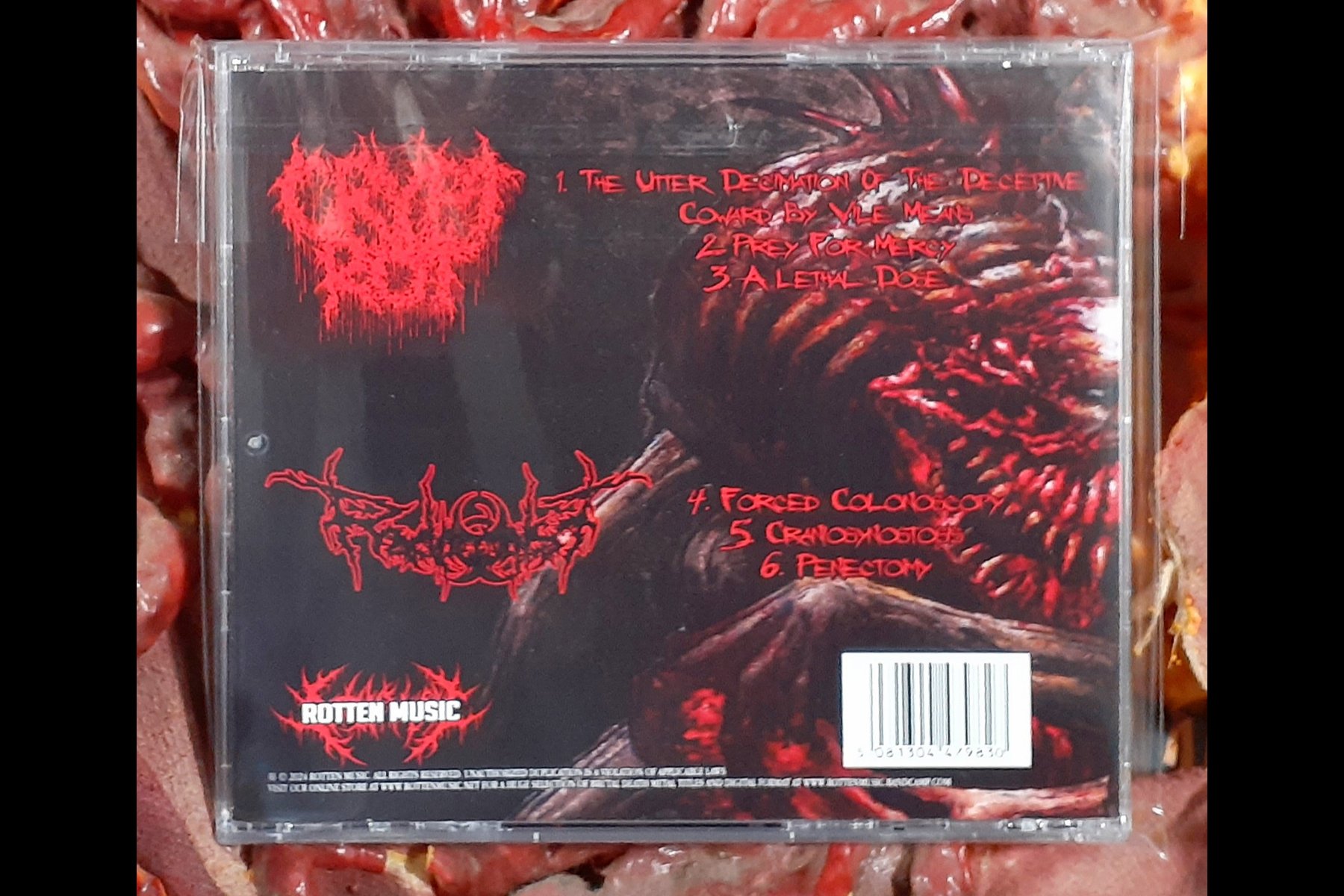 CRYPT ROT - RADIOLOGIST - A Lethal Dose Split CD BACK.jpg