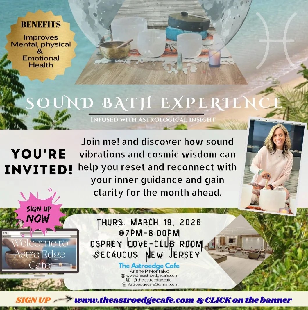 Sound Bath Experience + Astrology