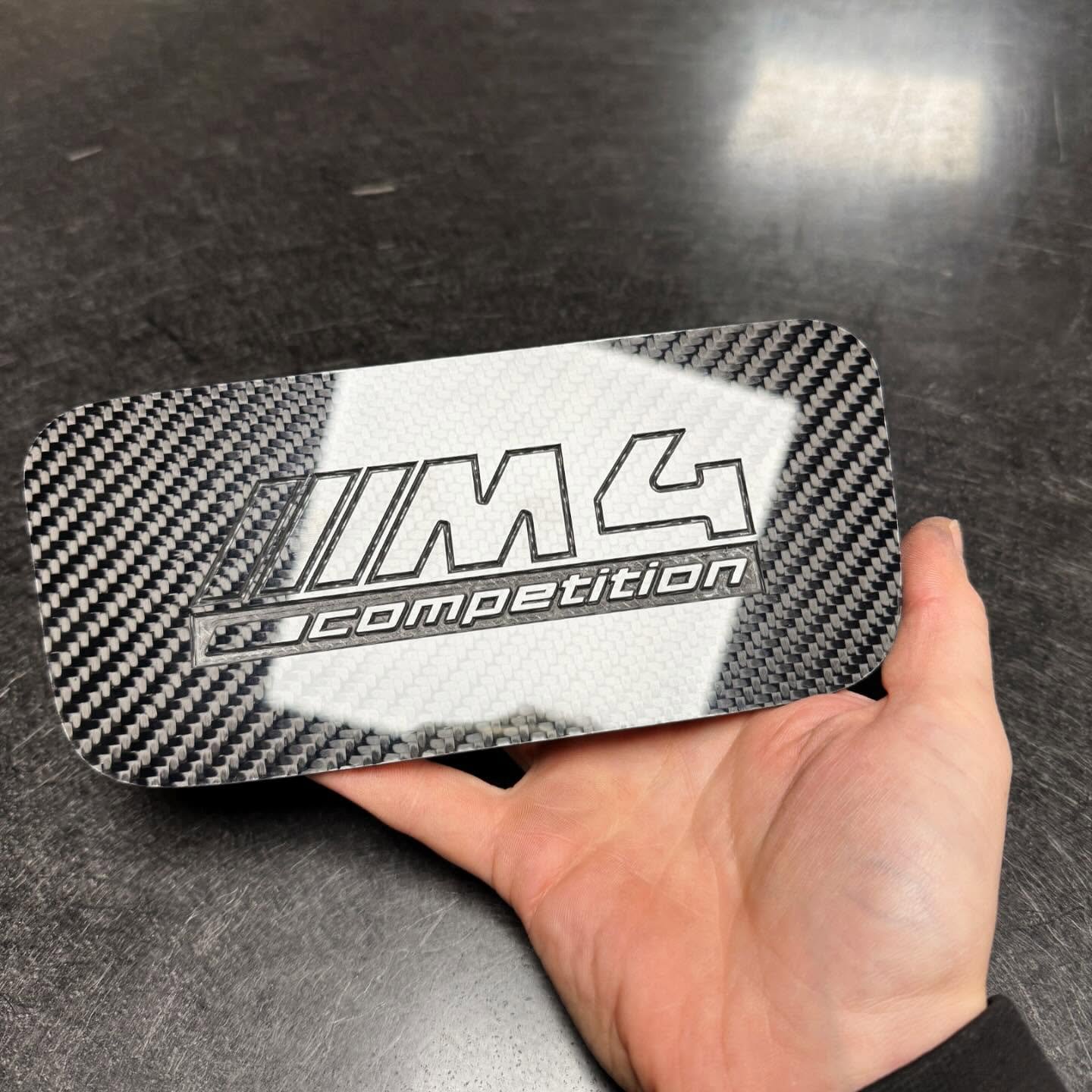 M4 Competition panel - Raw Engraving 🩵💙❤️ Carbon components made bespoke to order 🏁 #carbonfibre twill #carboncutuk #carbonfiber #carbon #gtr #nissangtr #nismo #gtr34 #gtrr35 #gtrnismo #trackcar #m4 #bmwm4 #m4competition #bmwm4competition