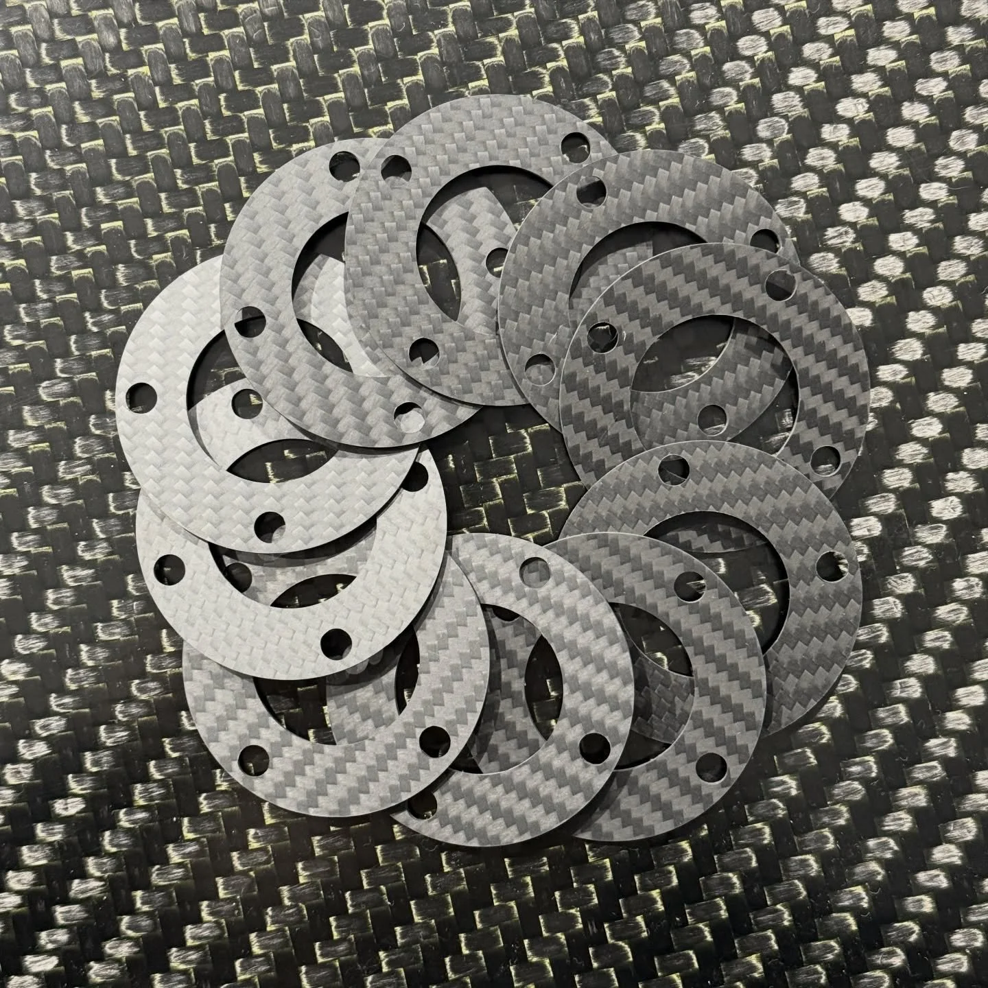 🔧Engineered components precisely made in CarbonFibre #carbonfibre #carboncutuk #carbonfiber #robotics #manufacturing #electronics #aviation