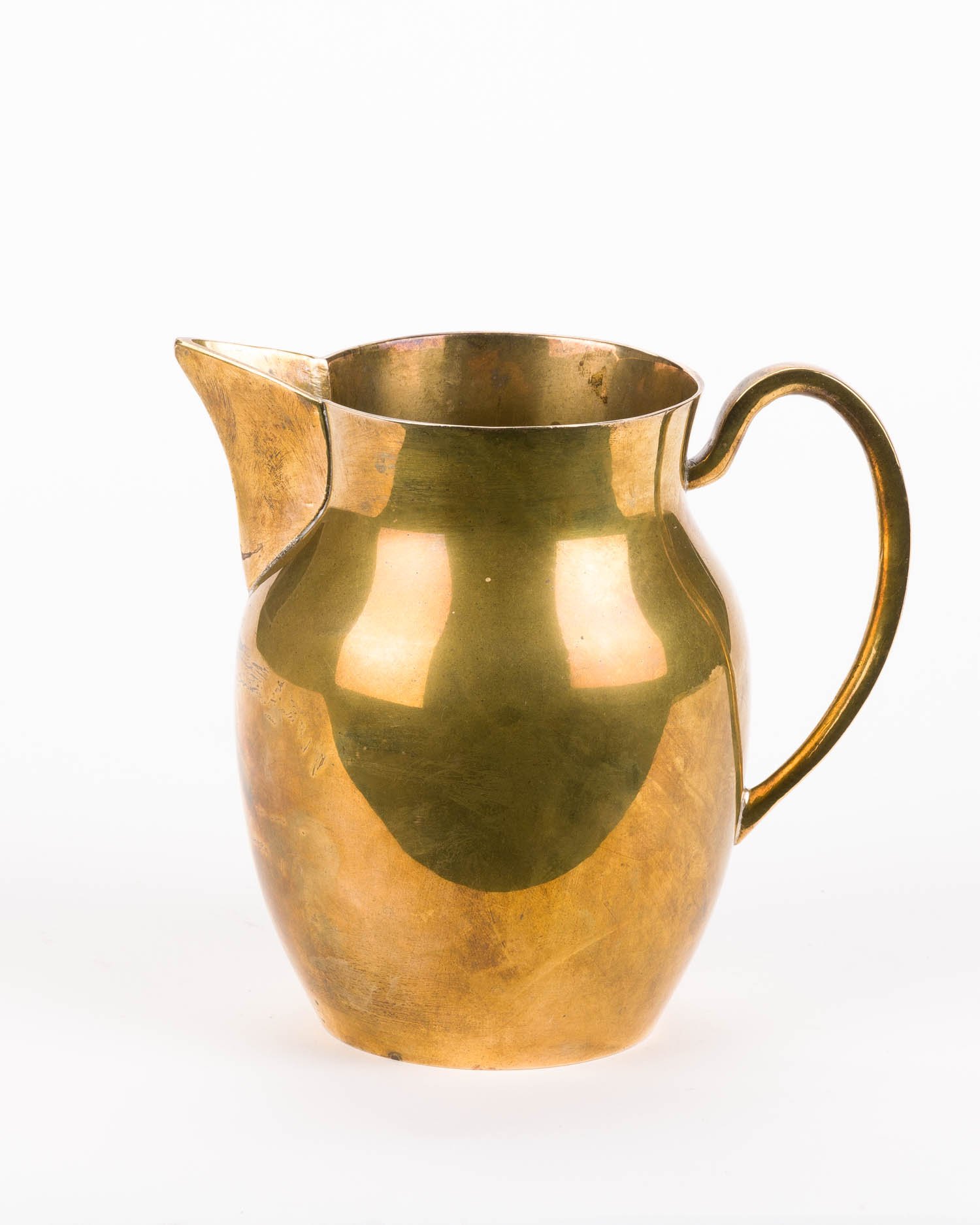 Brass Mid-Century Pitcher — The Turnage Place