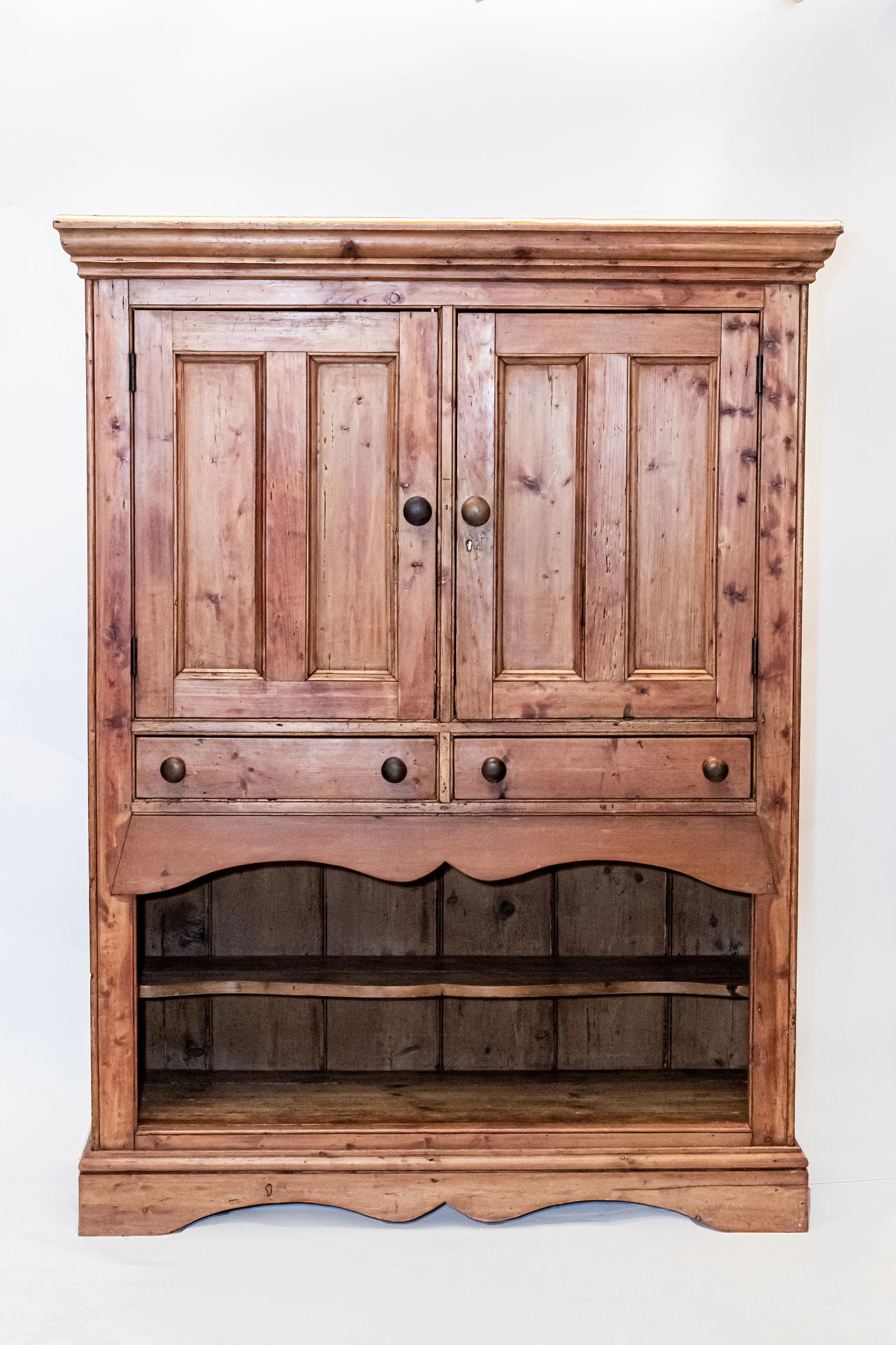 Pine Kitchen Cupboard — The Turnage Place