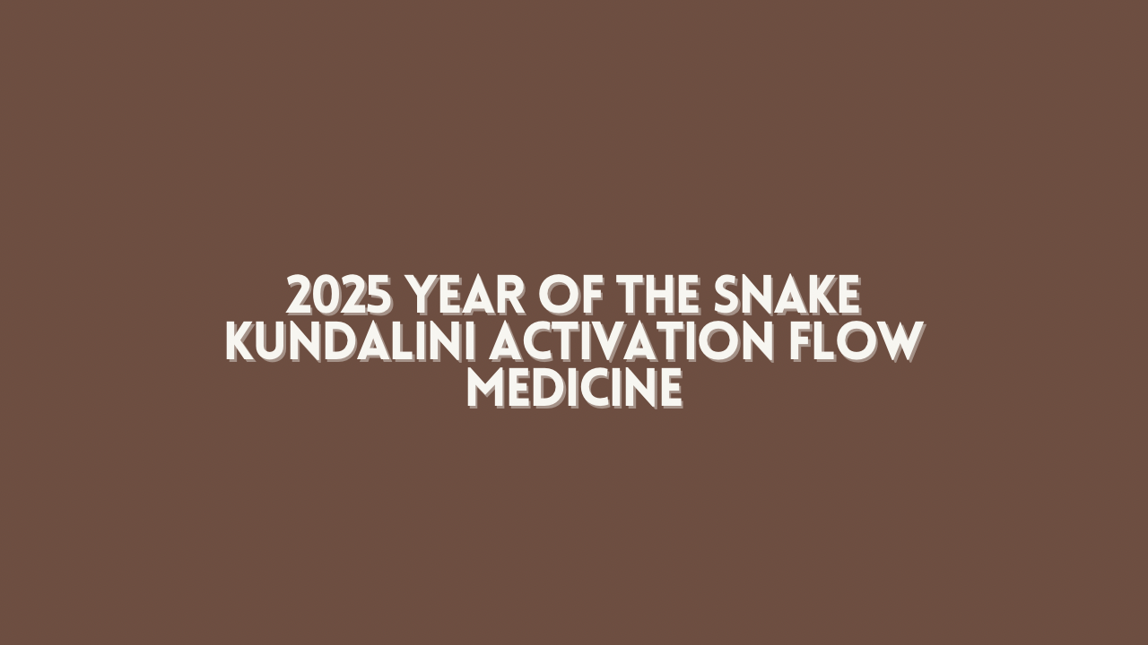 Kundalini Flow Medicine 🐍