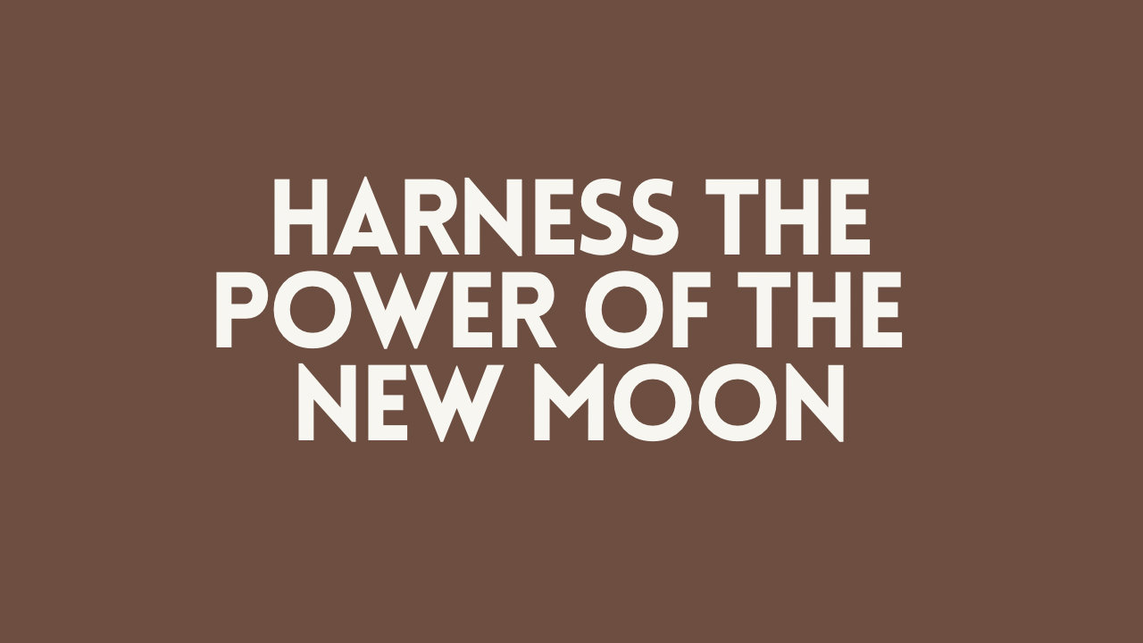 How to Harness the Power of the New Moon to Set Intentions for the Year